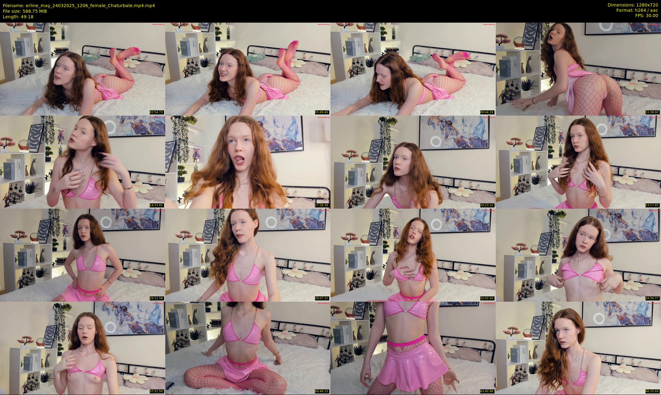 erline_may — 50 minute Chaturbate female cam show recording, 720p, Mar 24, 2025