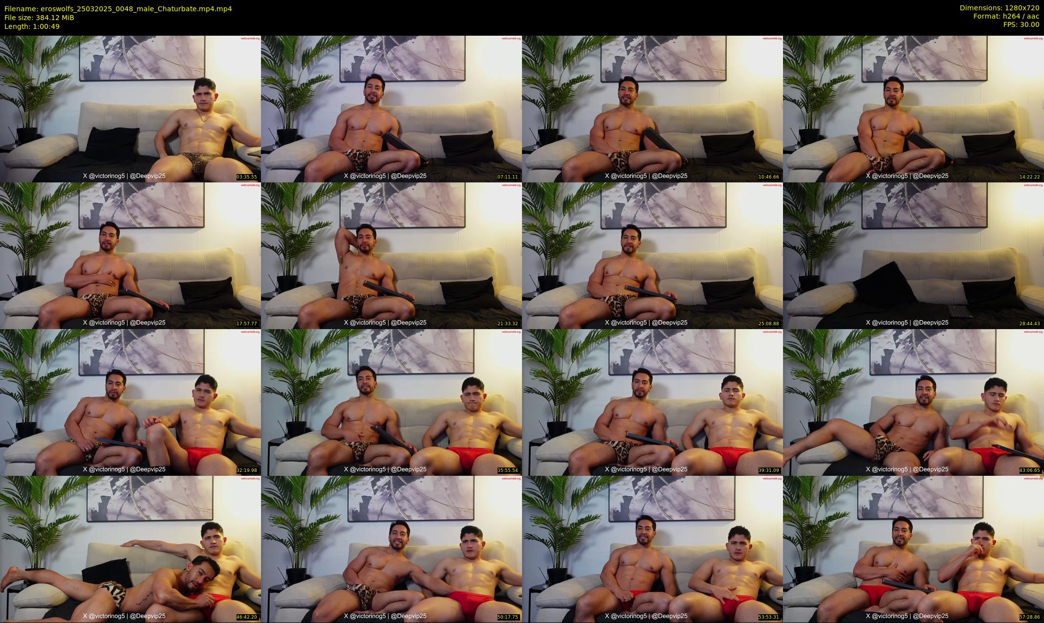 eroswolfs — 61 minute Chaturbate male cam show recording, 720p, Mar 25, 2025