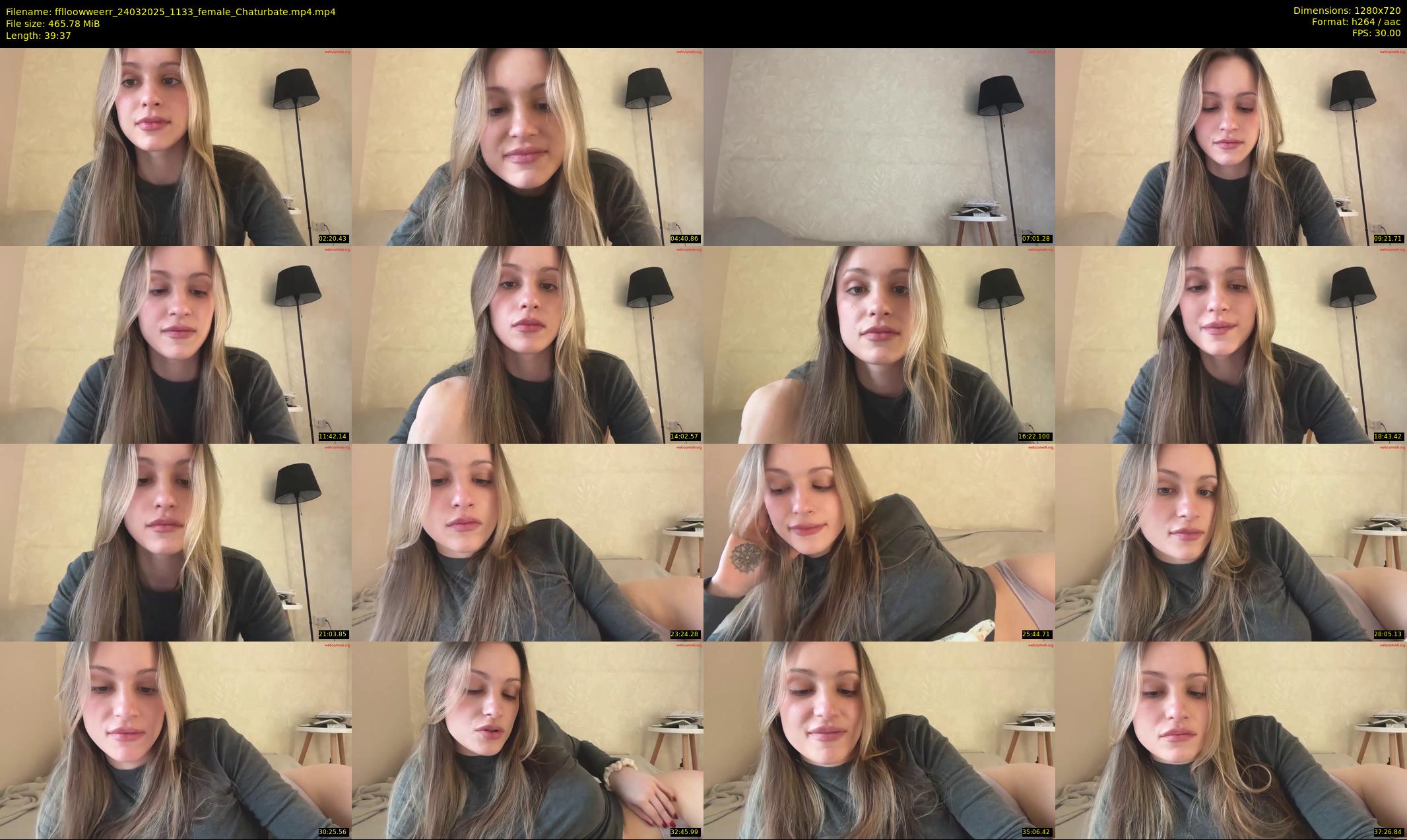 fflloowweerr — 40 minute Chaturbate couple cam show recording, 720p, Mar 24, 2025