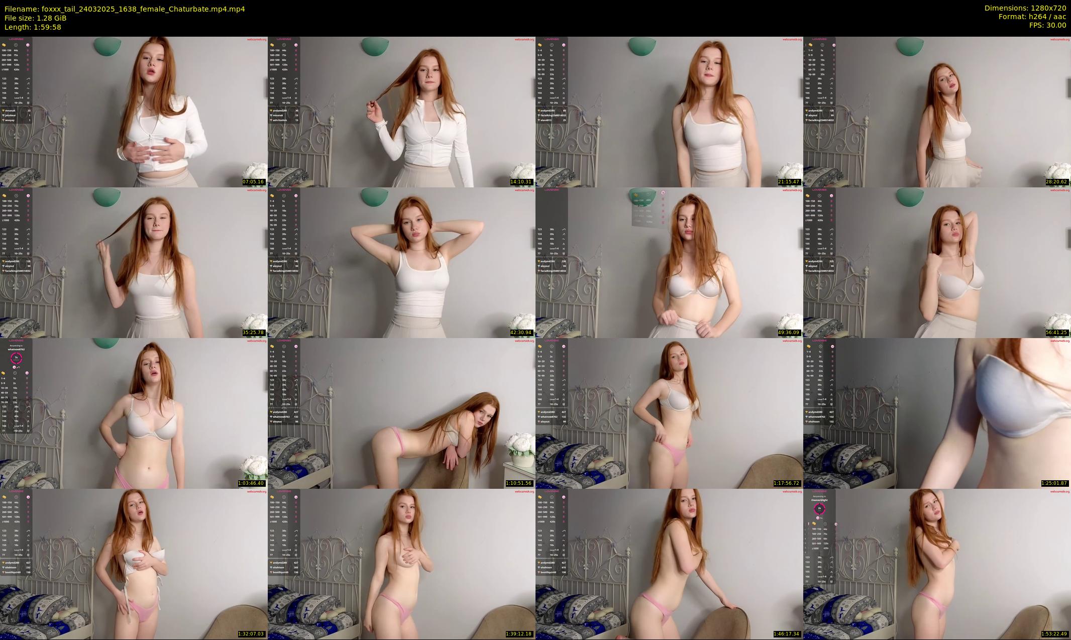 foxxx_tail — 120 minute Chaturbate female cam show recording, 720p, Mar 24, 2025