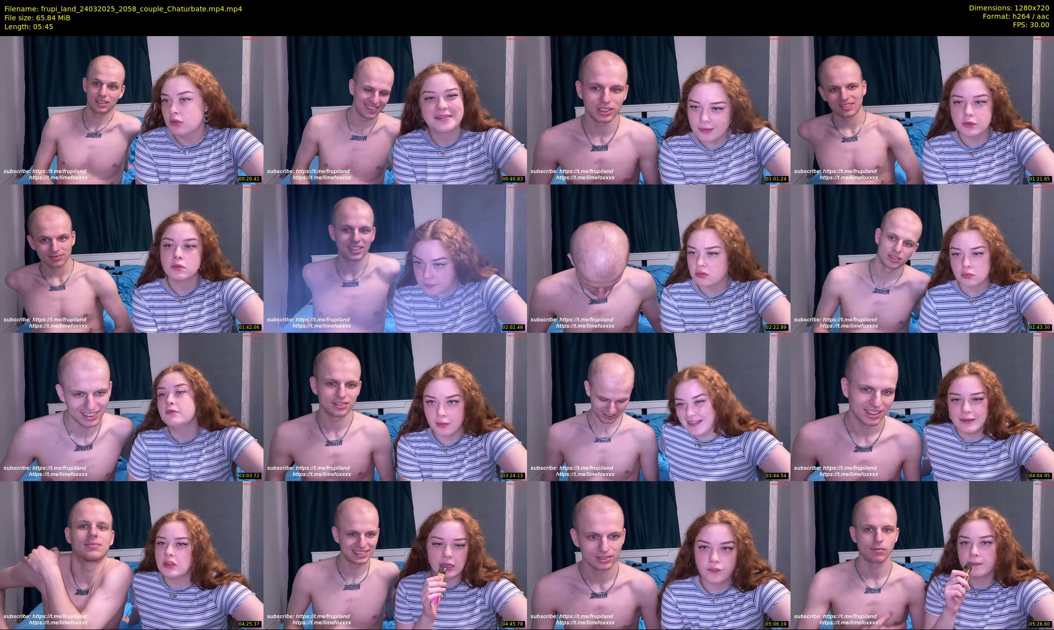 frupi_land — 6 minute Chaturbate couple cam show recording, 720p, Mar 24, 2025