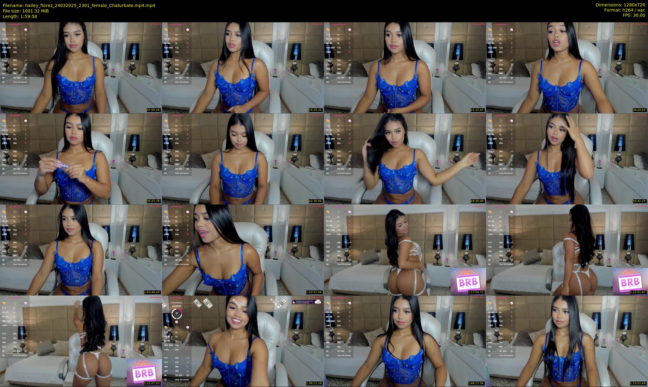 hailey_florez — 120 minute Chaturbate female cam show recording, 720p, Mar 24, 2025