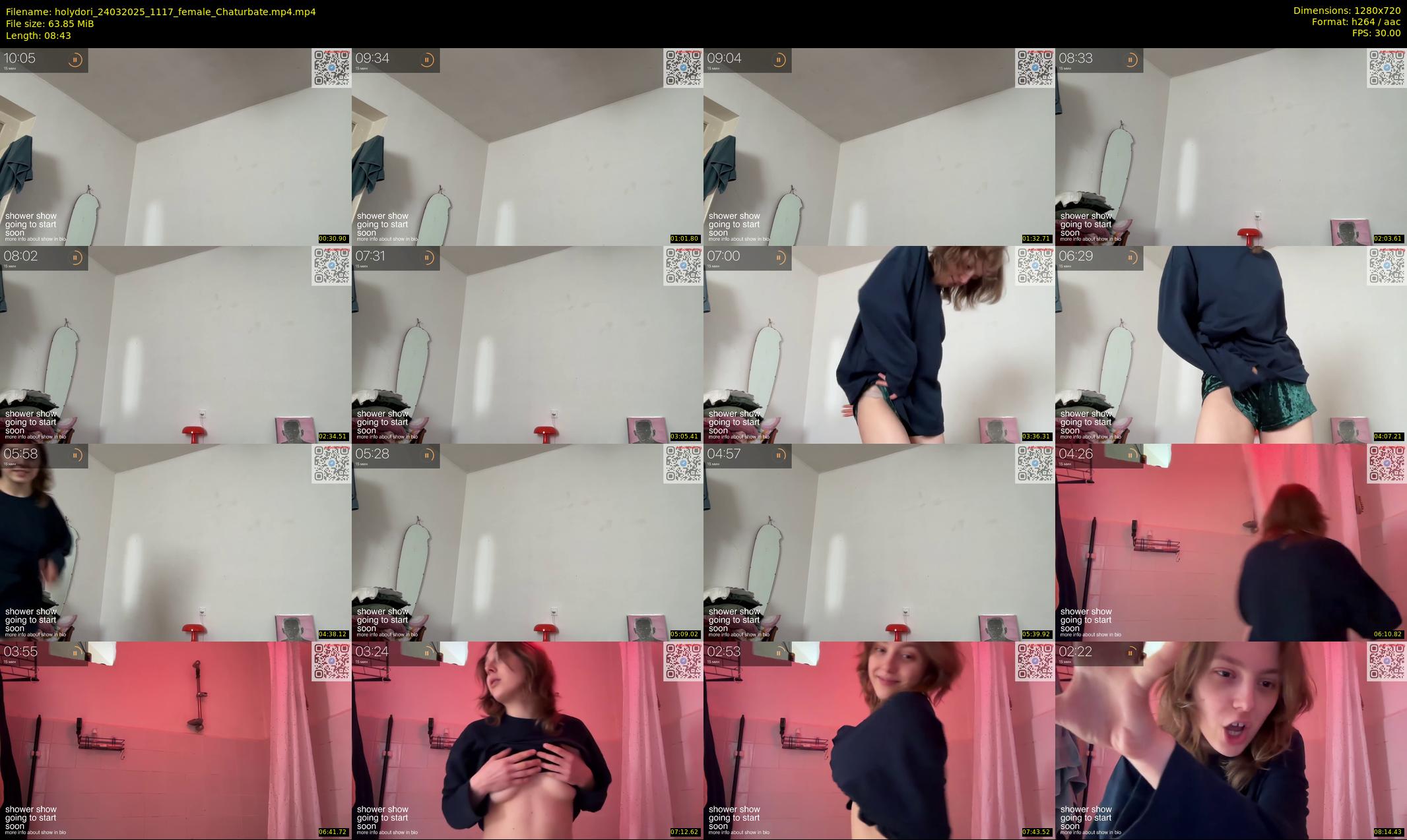 holydori — 9 minute Chaturbate female cam show recording, 720p, Mar 24, 2025