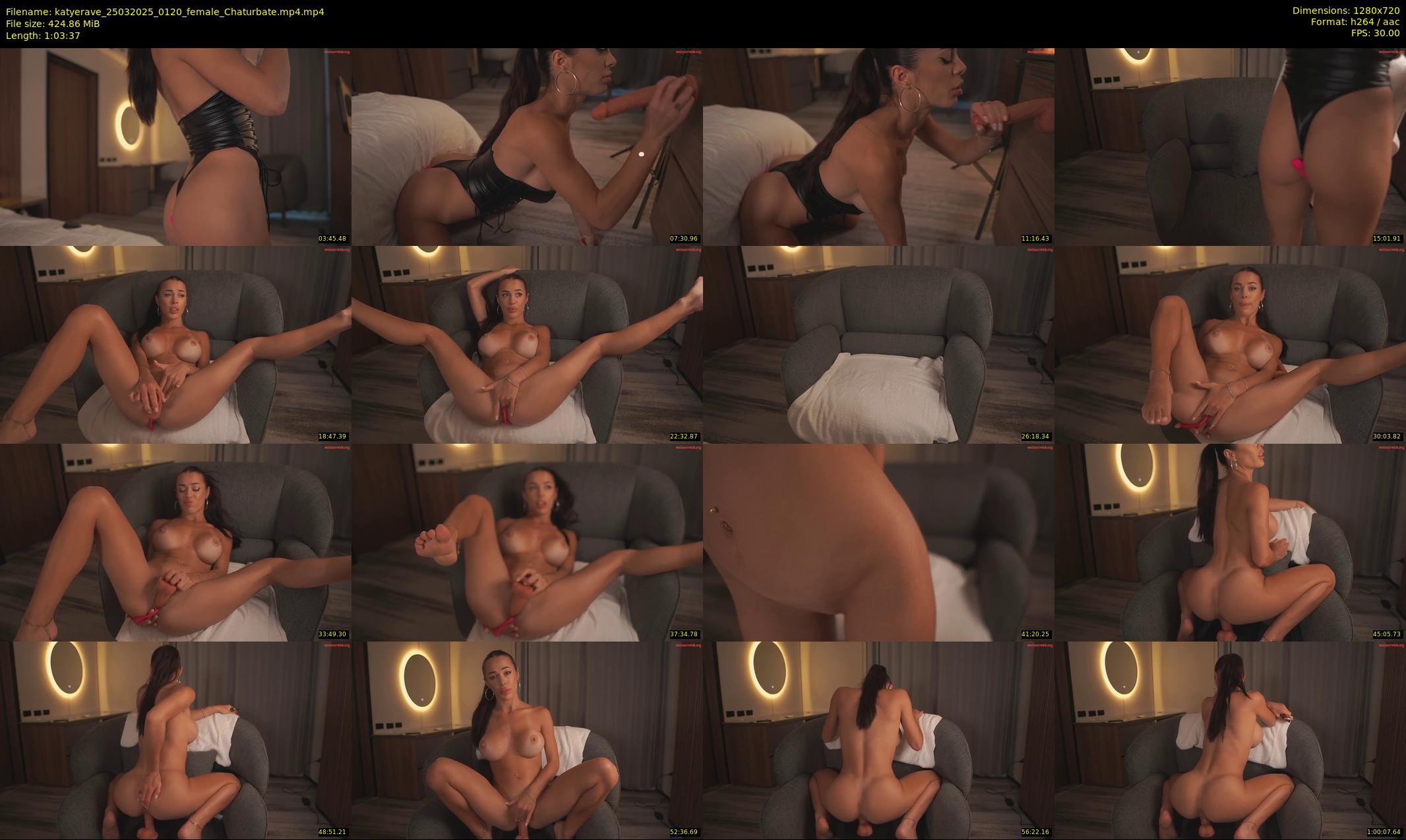 katyerave — 64 minute Chaturbate female cam show recording, 720p, Mar 25, 2025