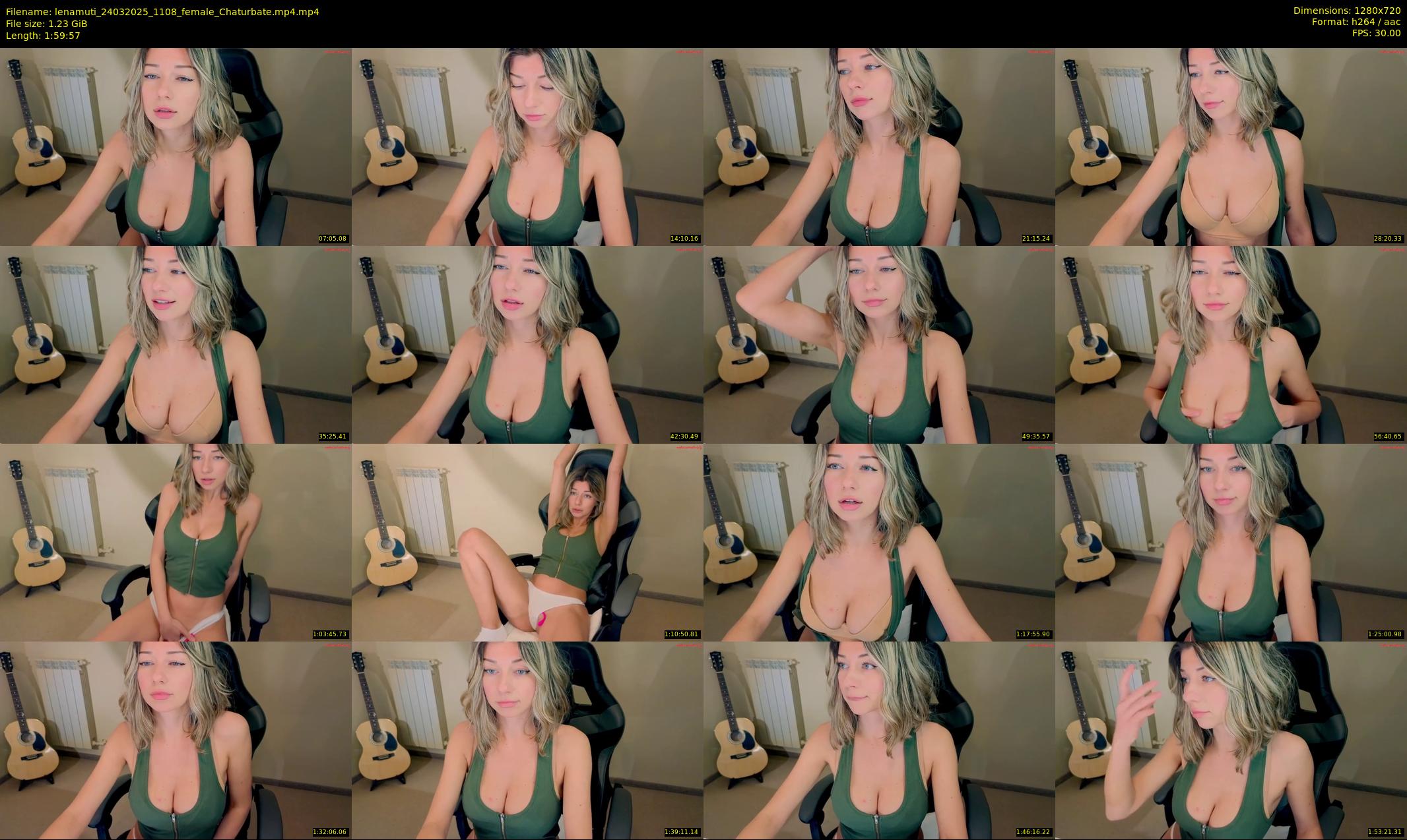 lenamuti — 120 minute Chaturbate female cam show recording, 720p, Mar 24, 2025