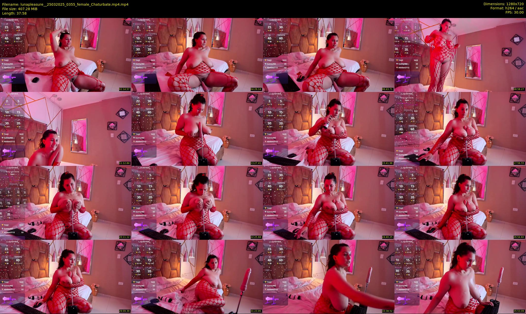 lunapleasure_ — 38 minute Chaturbate female cam show recording, 720p, Mar 25, 2025