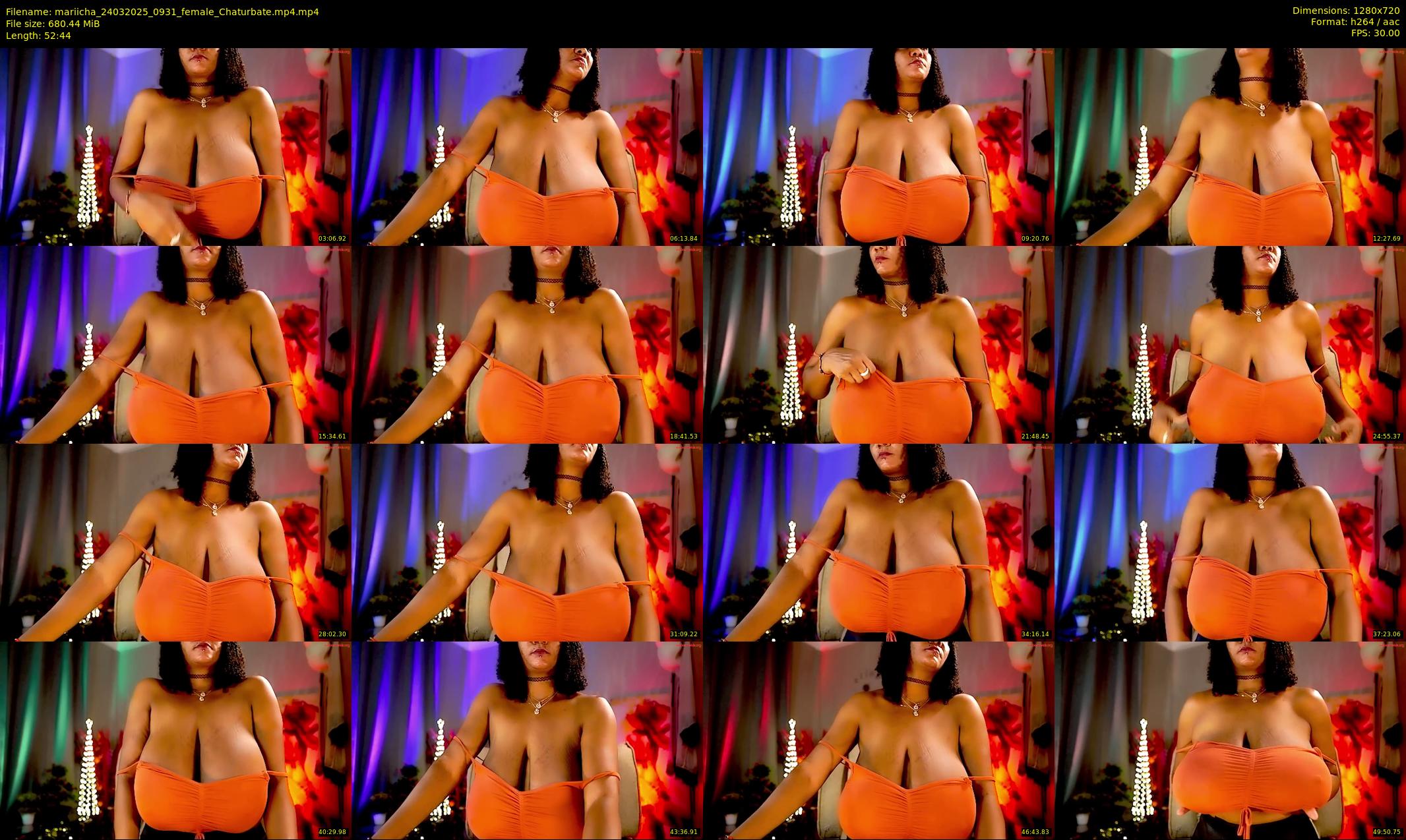 mariicha — 53 minute Chaturbate female cam show recording, 720p, Mar 24, 2025