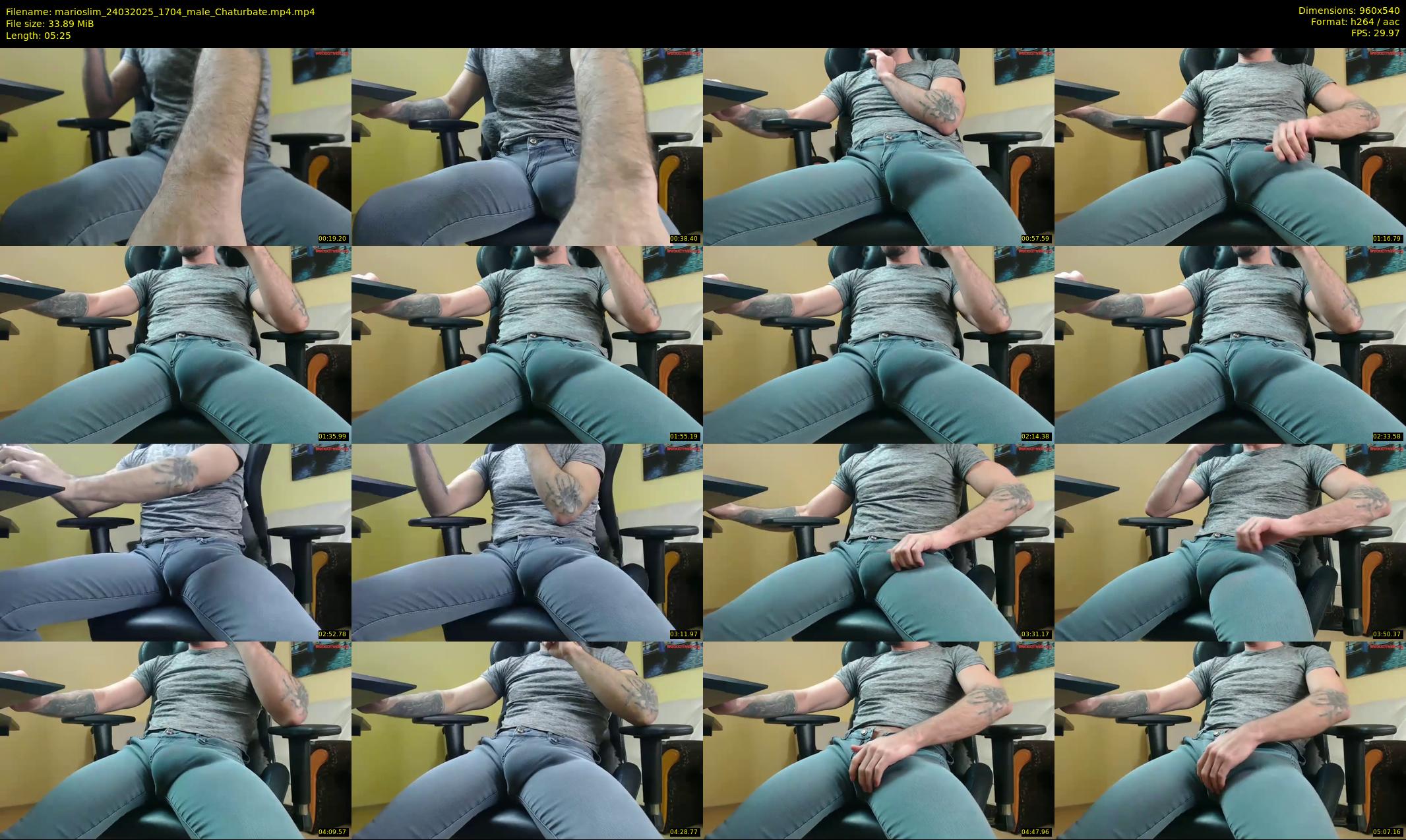 marioslim — 6 minute Chaturbate male cam show recording, 480p, Mar 24, 2025
