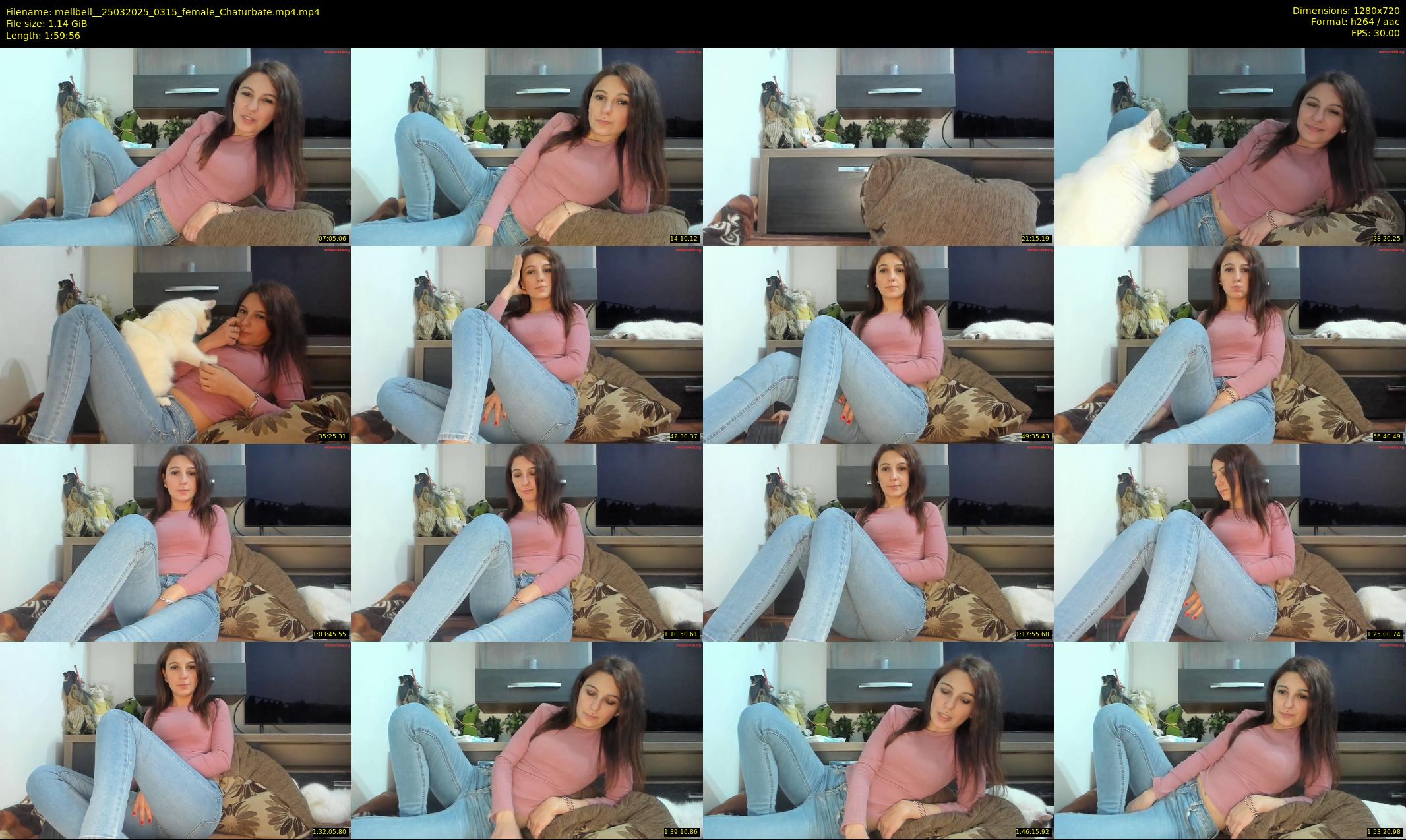 mellbell_ — 120 minute Chaturbate female cam show recording, 720p, Mar 25, 2025