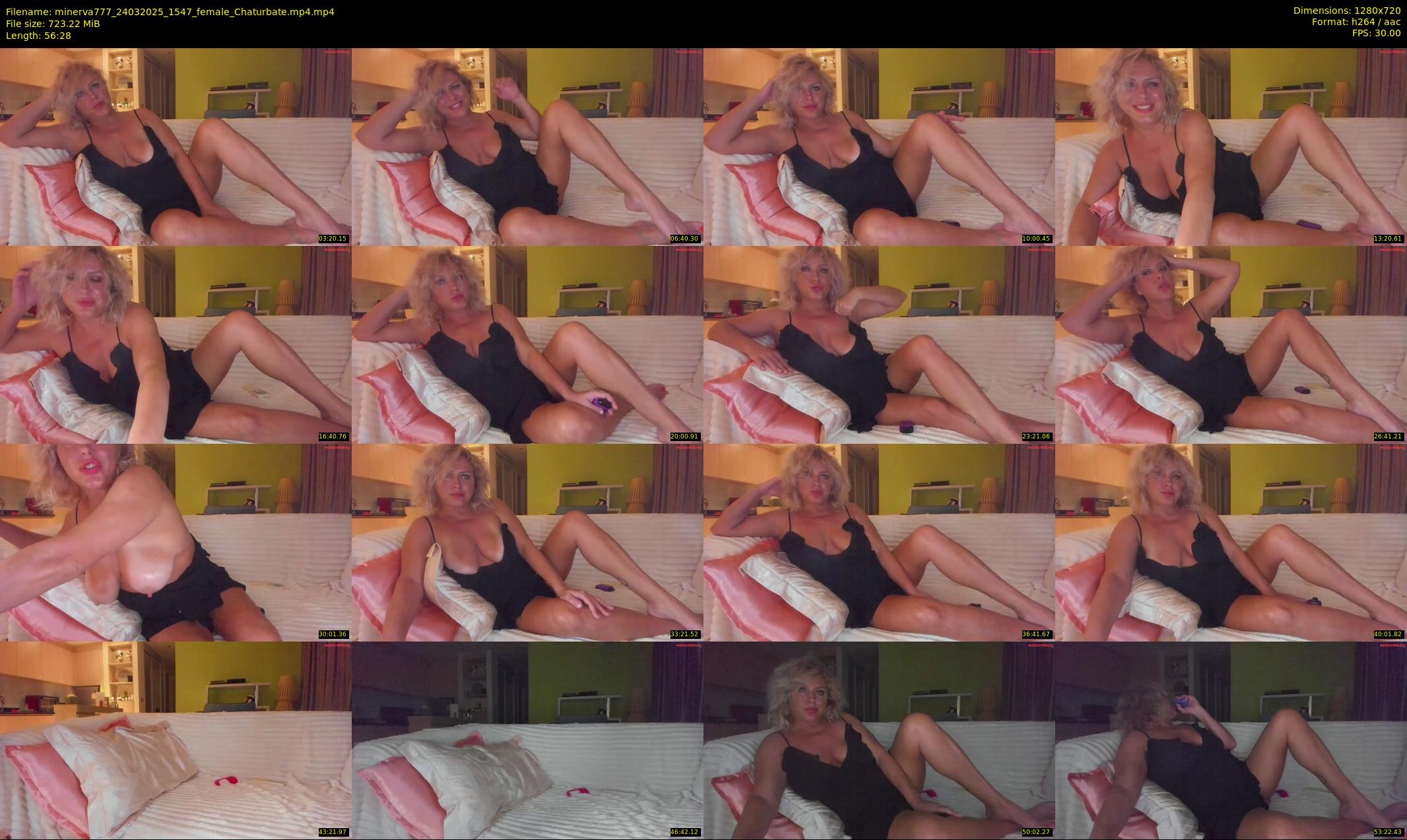 minerva777 — 57 minute Chaturbate female cam show recording, 720p, Mar 24, 2025