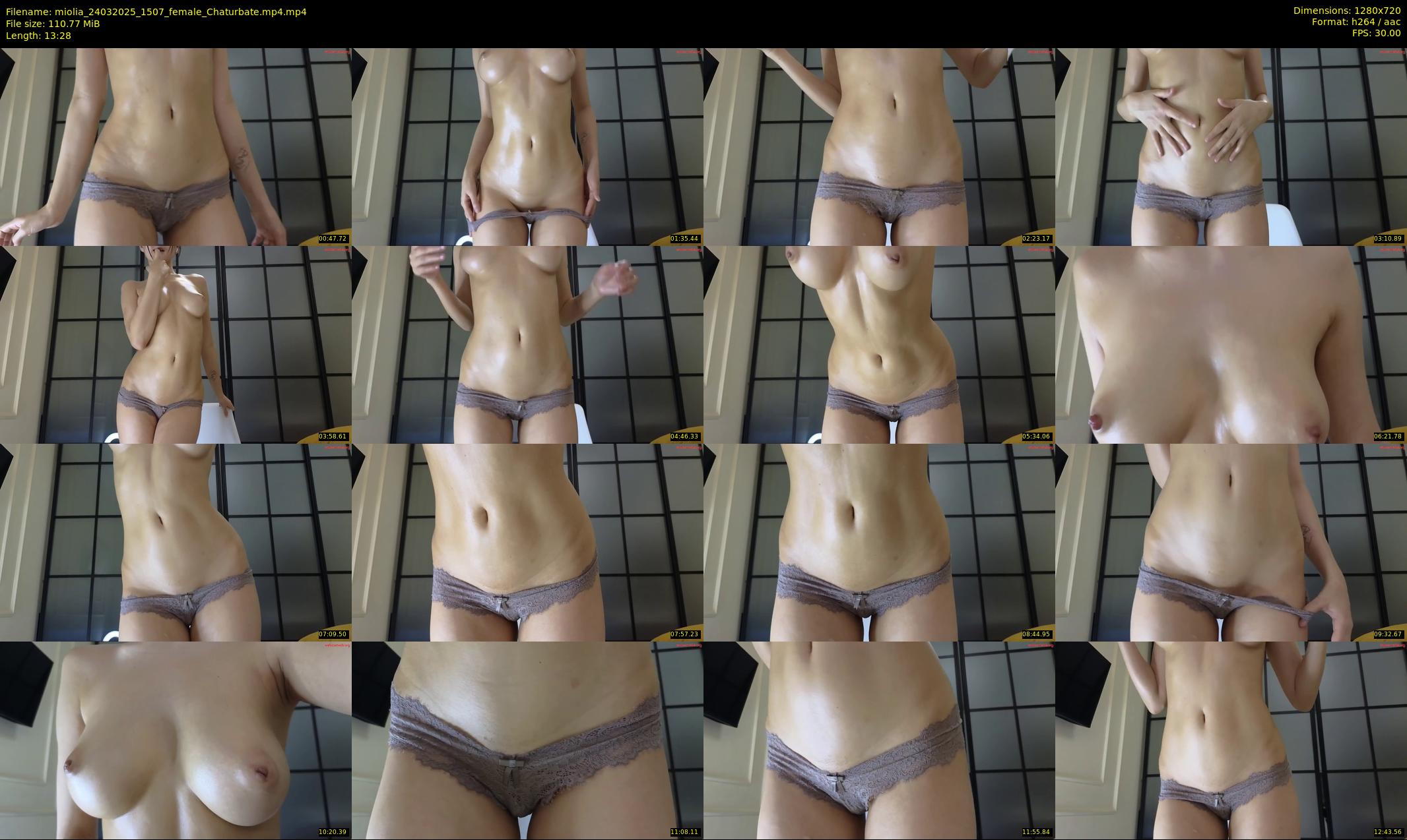 miolia — 14 minute Chaturbate female cam show recording, 720p, Mar 24, 2025