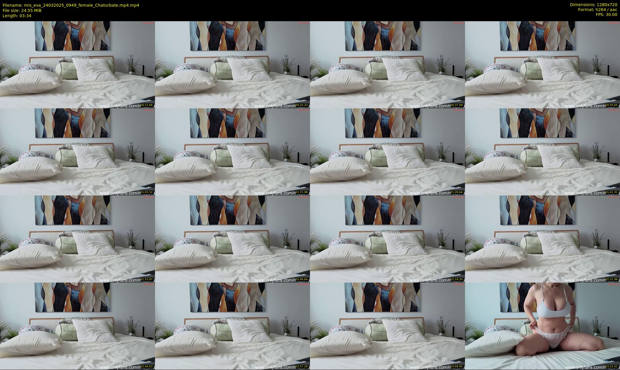 mis_eva — 4 minute Chaturbate female cam show recording, 720p, Mar 24, 2025