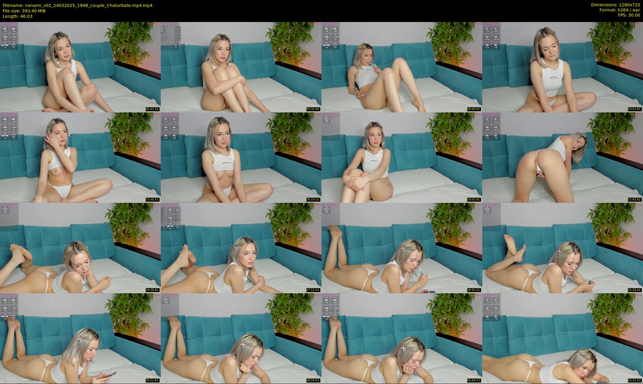 nanami_v02 — 47 minute Chaturbate couple cam show recording, 720p, Mar 24, 2025