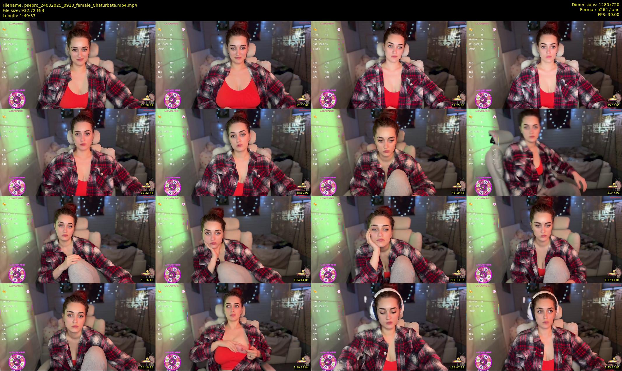 ps4pro — 110 minute Chaturbate female cam show recording, 720p, Mar 24, 2025