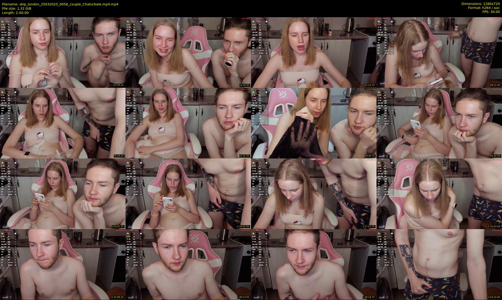 skip_london — 120 minute Chaturbate male cam show recording, 720p, Mar 25, 2025