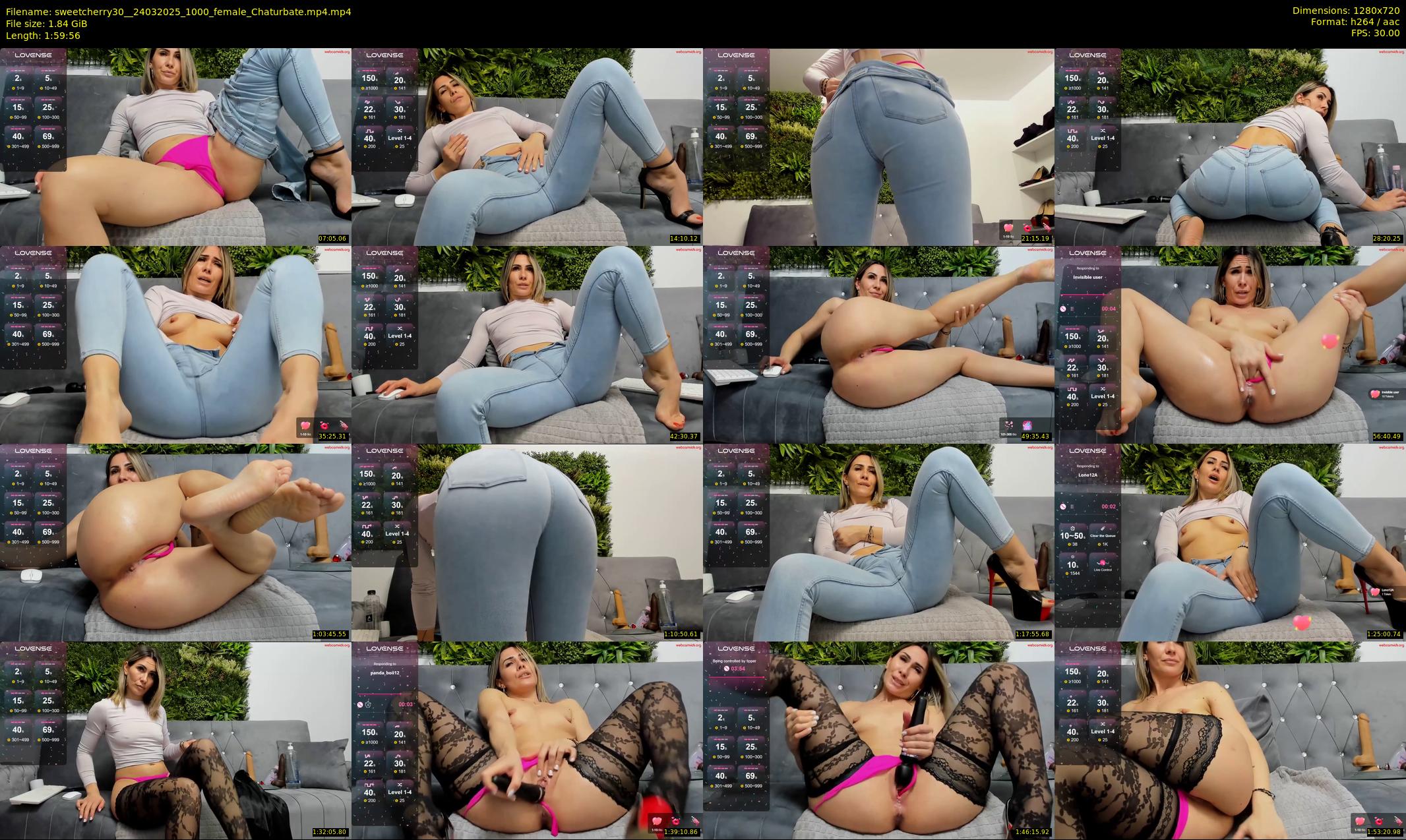 sweetcherry30_ — 120 minute Chaturbate female cam show recording, 720p, Mar 24, 2025