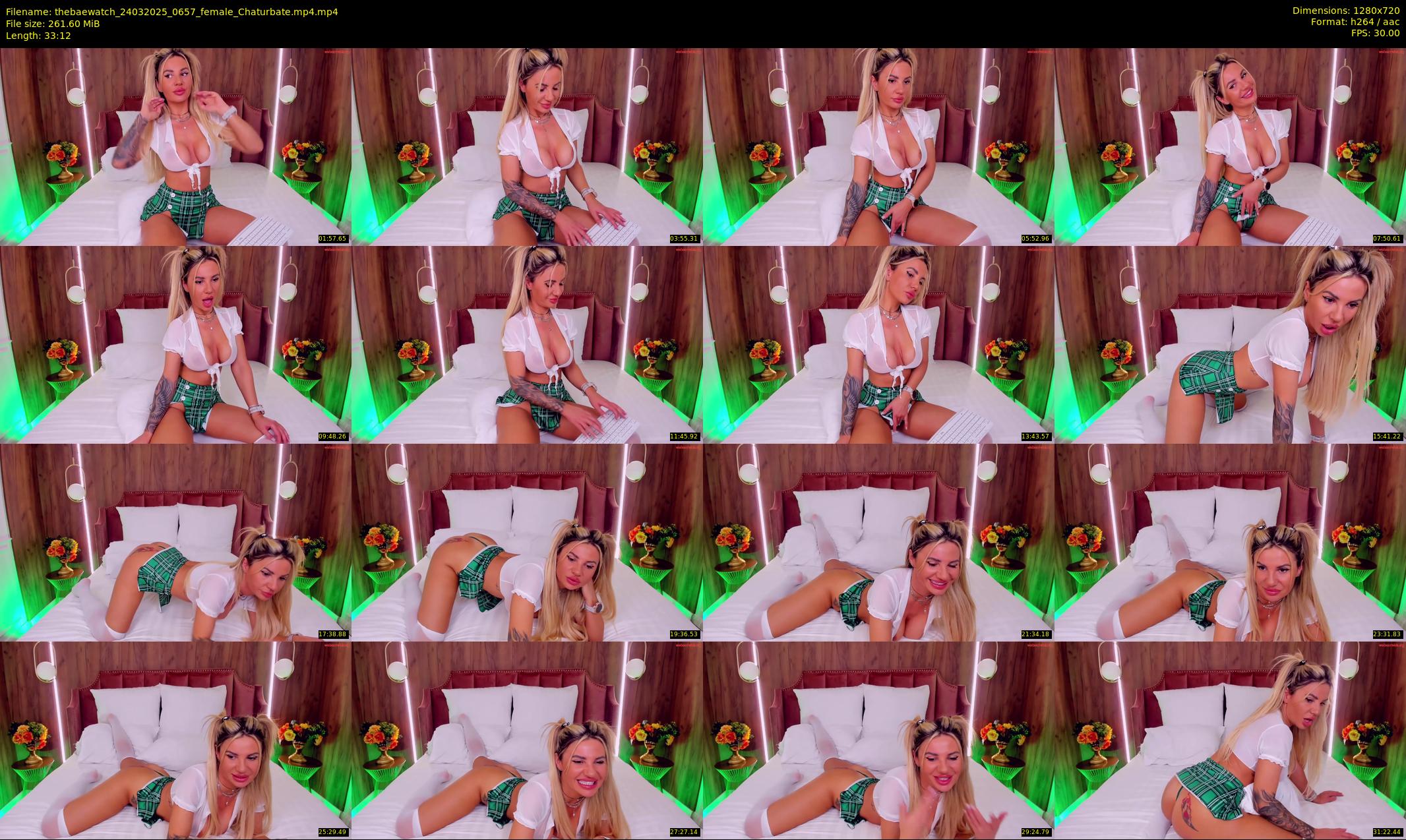 thebaewatch — 34 minute Chaturbate female cam show recording, 720p, Mar 24, 2025