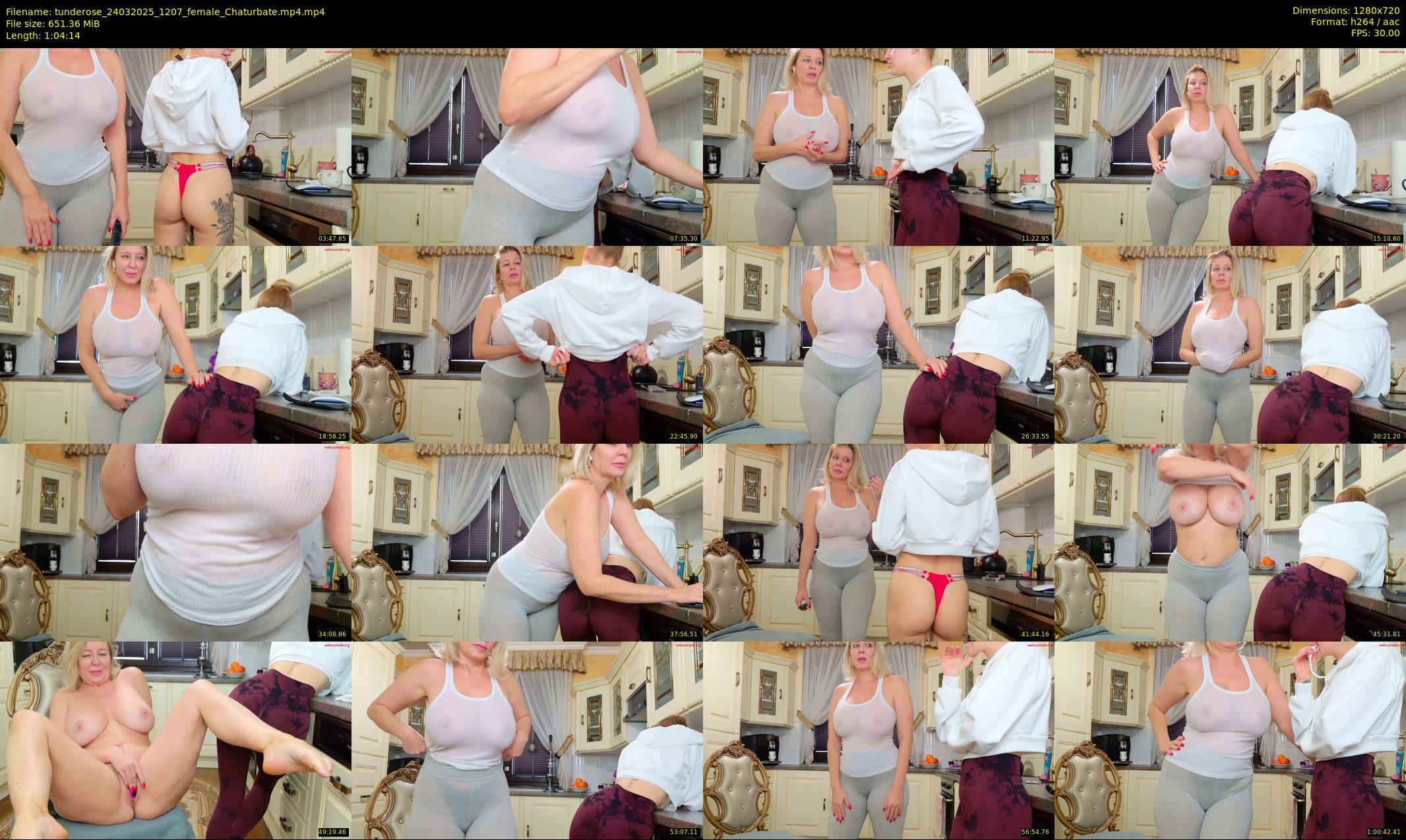 tunderose — 65 minute Chaturbate female cam show recording, 720p, Mar 24, 2025