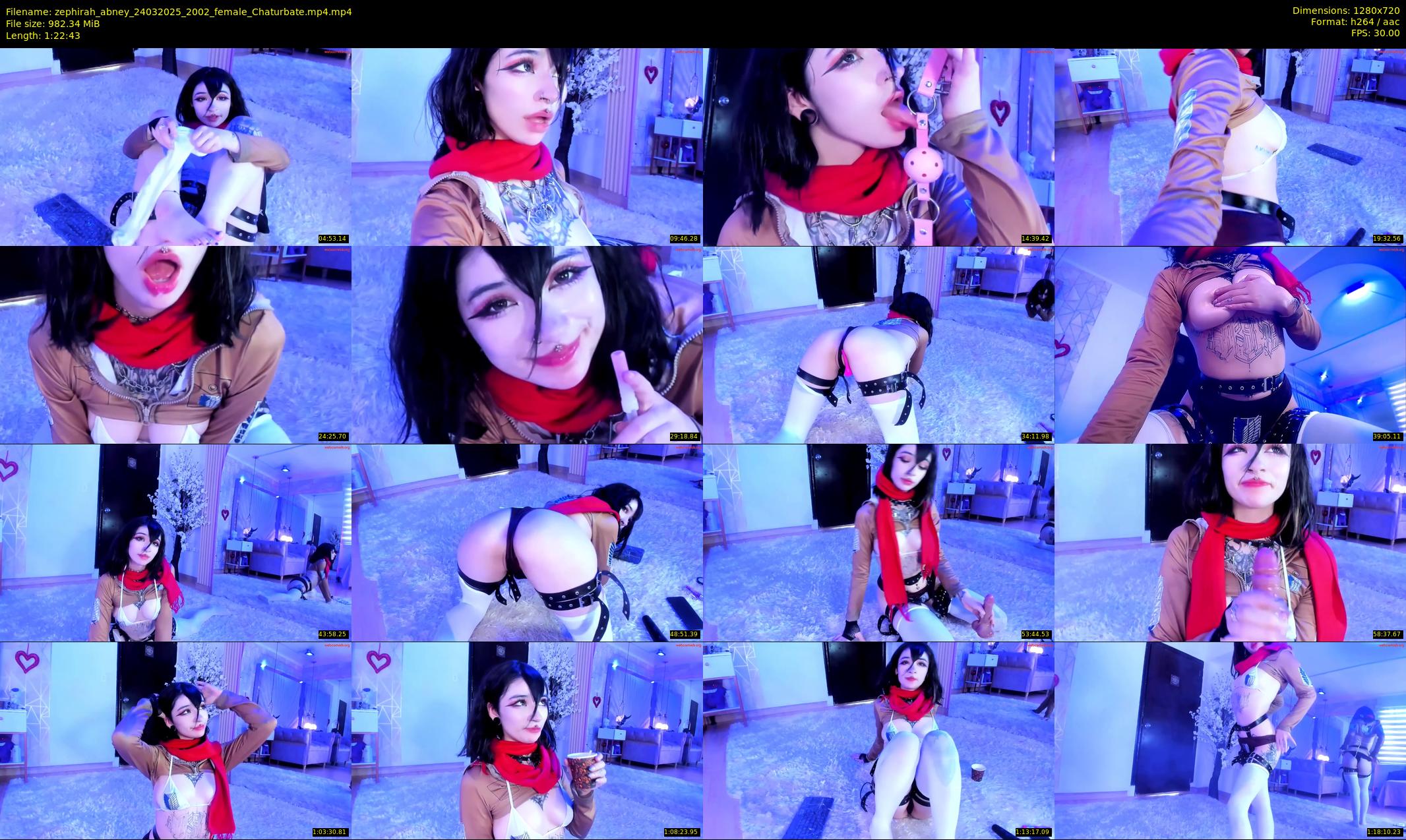 zephirah_abney — 83 minute Chaturbate female cam show recording, 720p, Mar 24, 2025