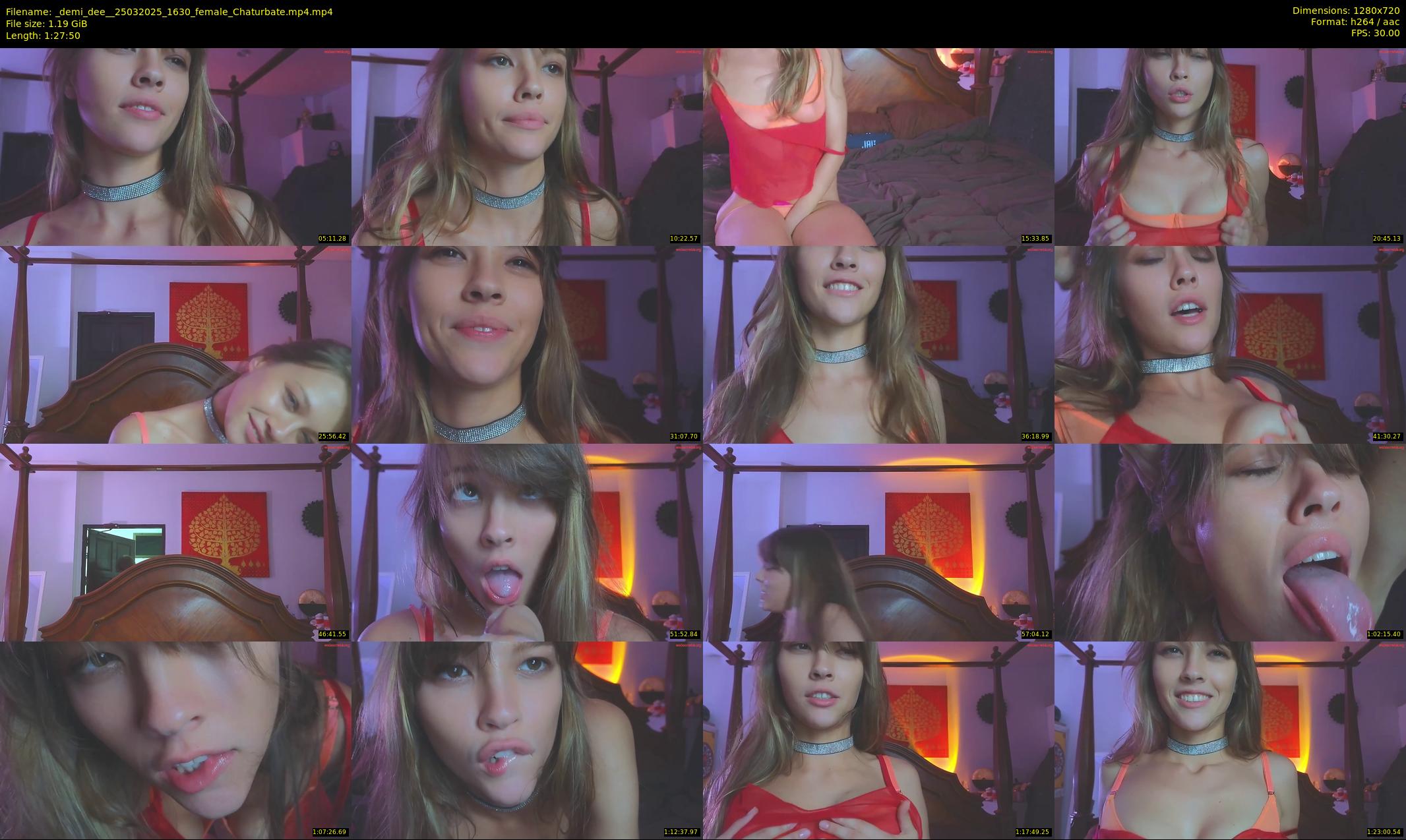 _demi_dee_ — 88 minute Chaturbate female cam show recording, 720p, Mar 25, 2025