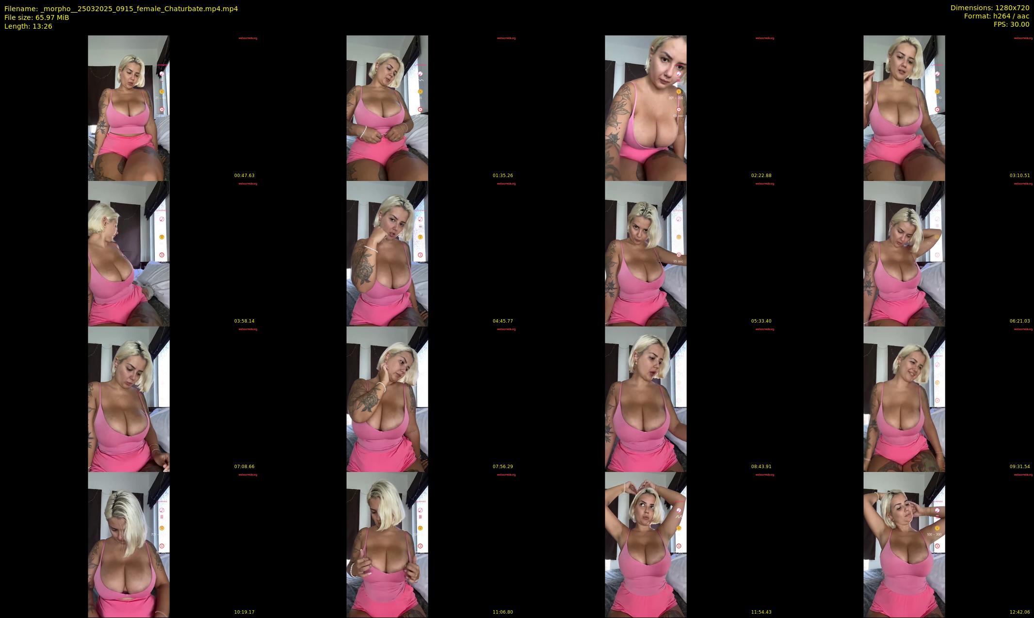 _morpho_ — 14 minute Chaturbate female cam show recording, 720p, Mar 25, 2025