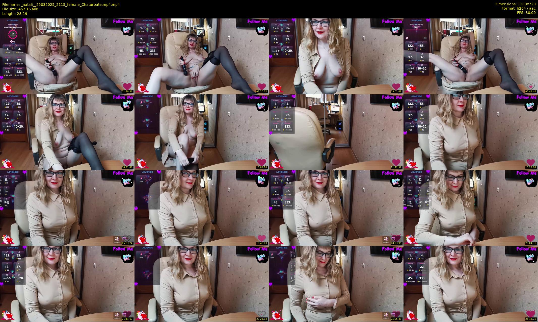 _natali_ — 29 minute Chaturbate female cam show recording, 720p, Mar 25, 2025