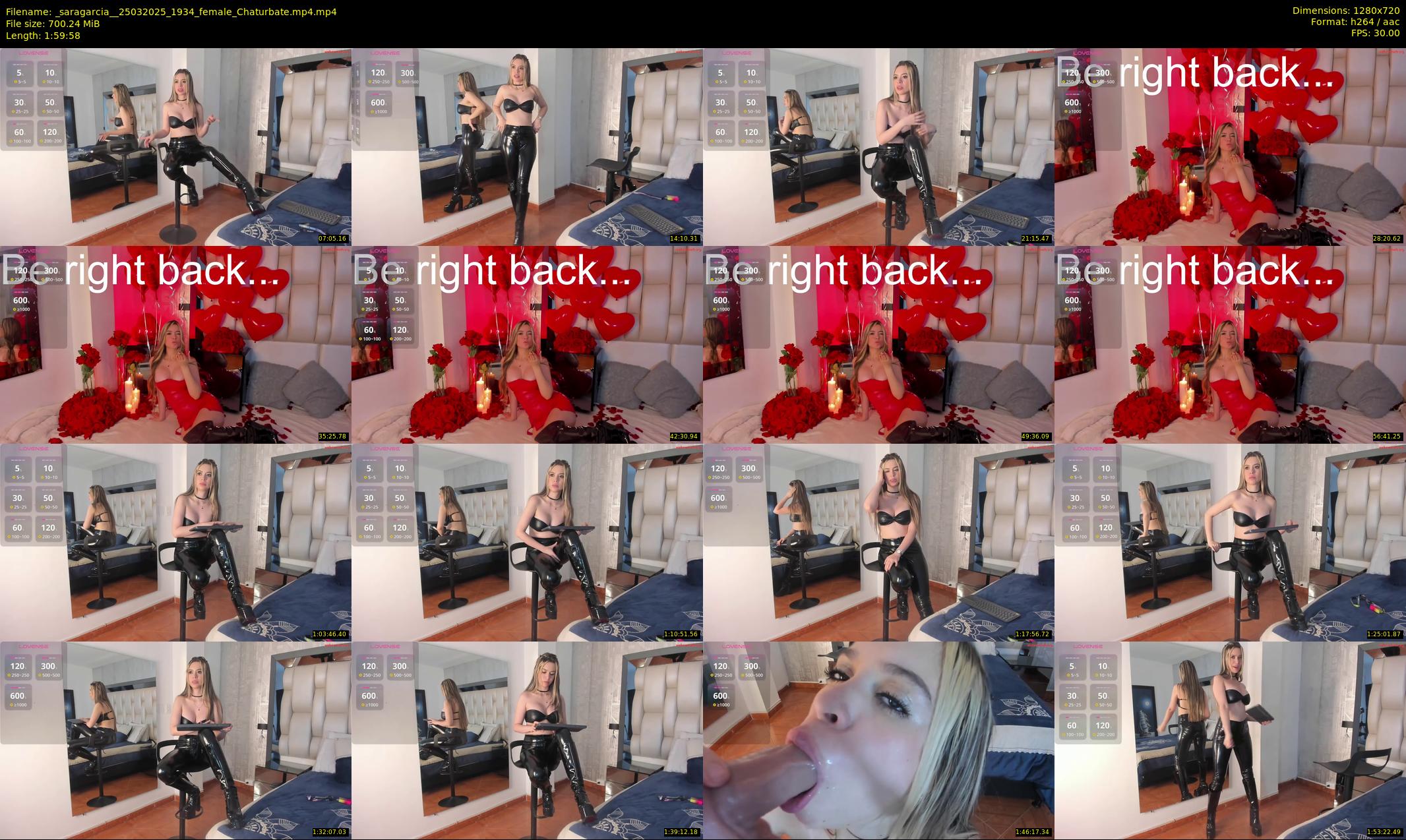 _saragarcia_ — 120 minute Chaturbate female cam show recording, 720p, Mar 25, 2025