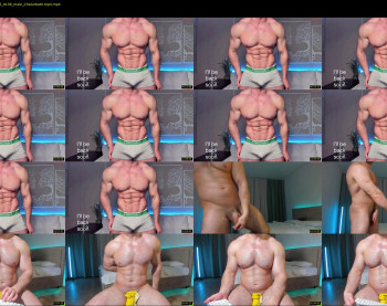 adam_muscle_ — 36 minute Chaturbate male cam show recording, 720p, Mar 26, 2025