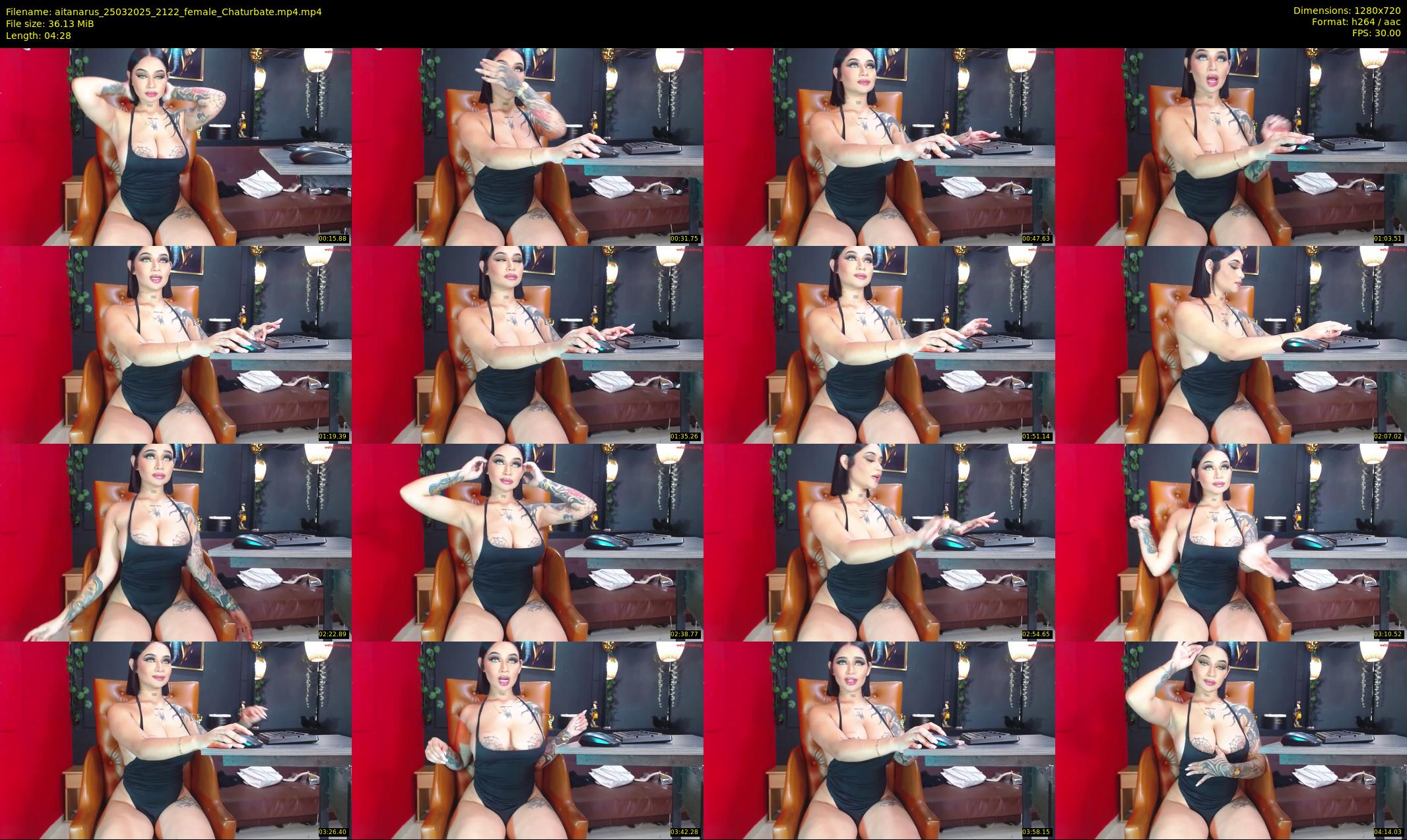 aitanarus — 5 minute Chaturbate female cam show recording, 720p, Mar 25, 2025