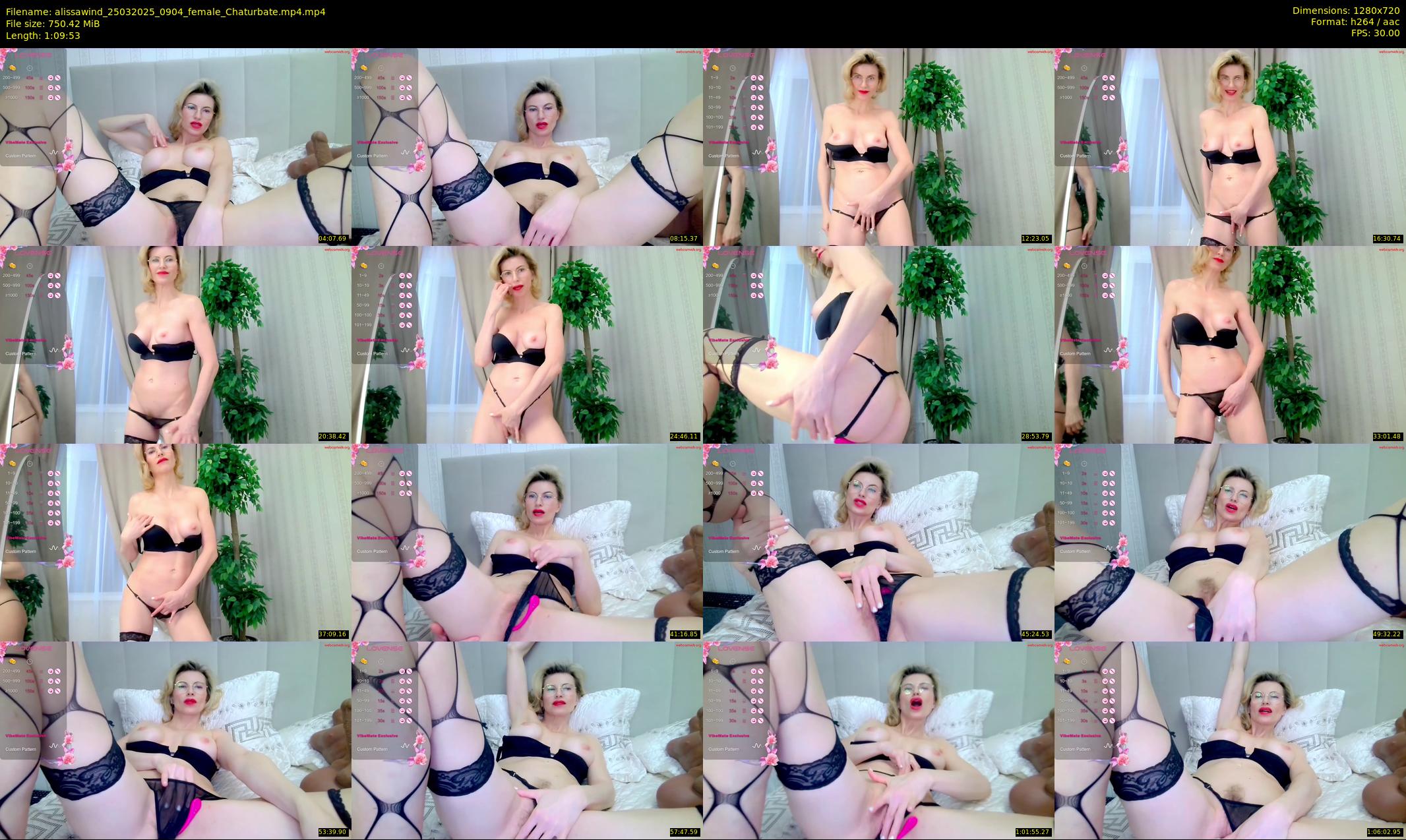 alissawind — 70 minute Chaturbate female cam show recording, 720p, Mar 25, 2025
