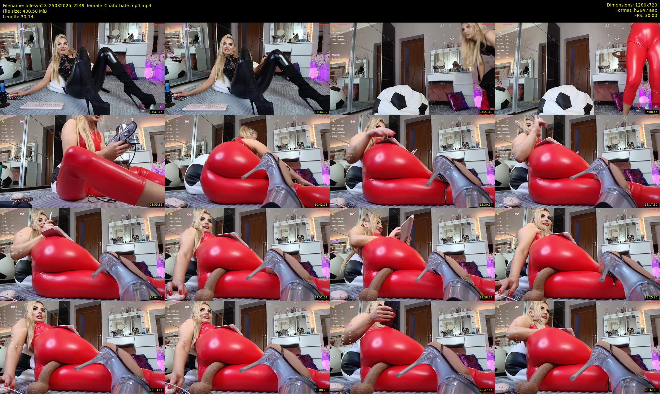 allesya23 — 31 minute Chaturbate female cam show recording, 720p, Mar 25, 2025