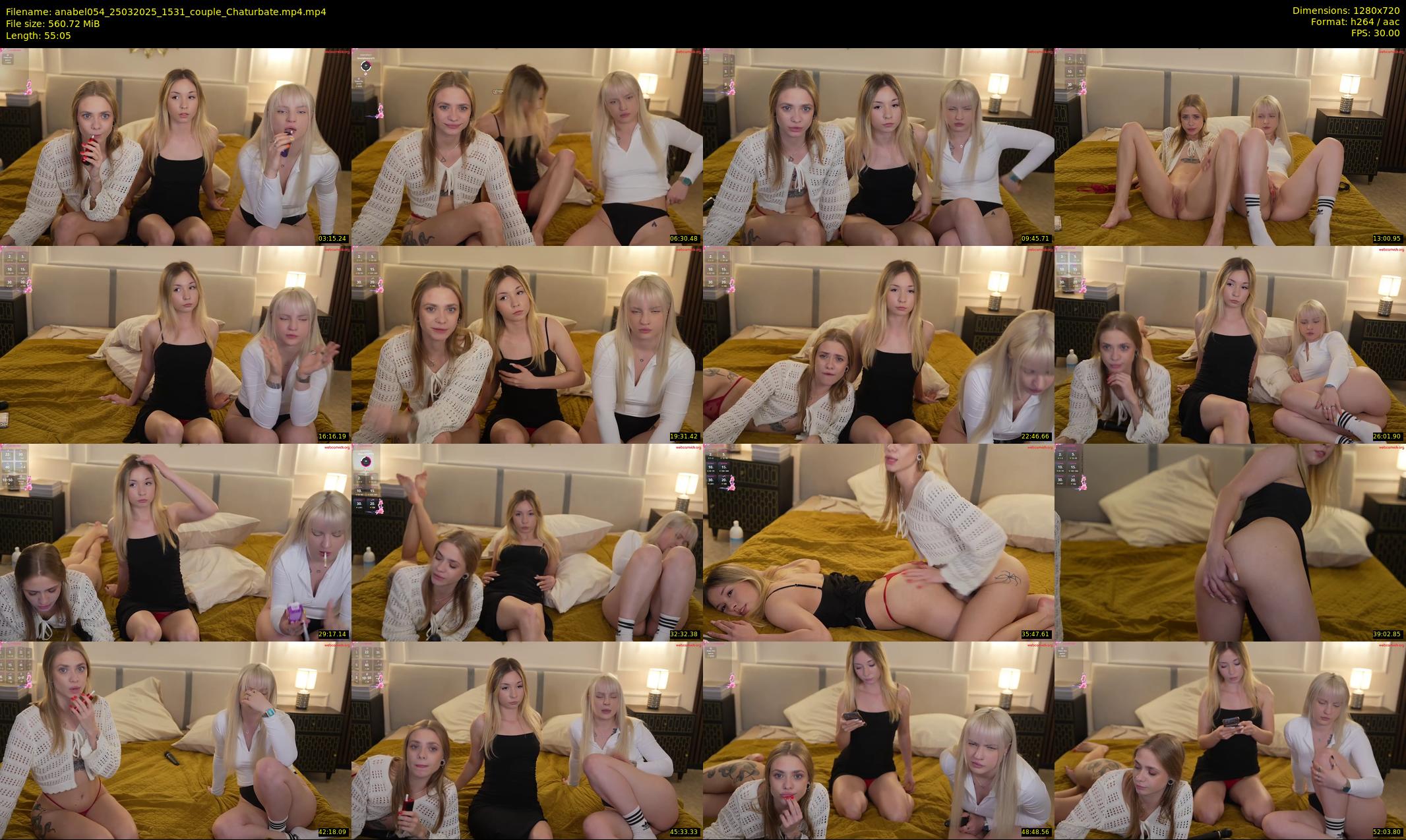 anabel054 — 56 minute Chaturbate female cam show recording, 720p, Mar 25, 2025