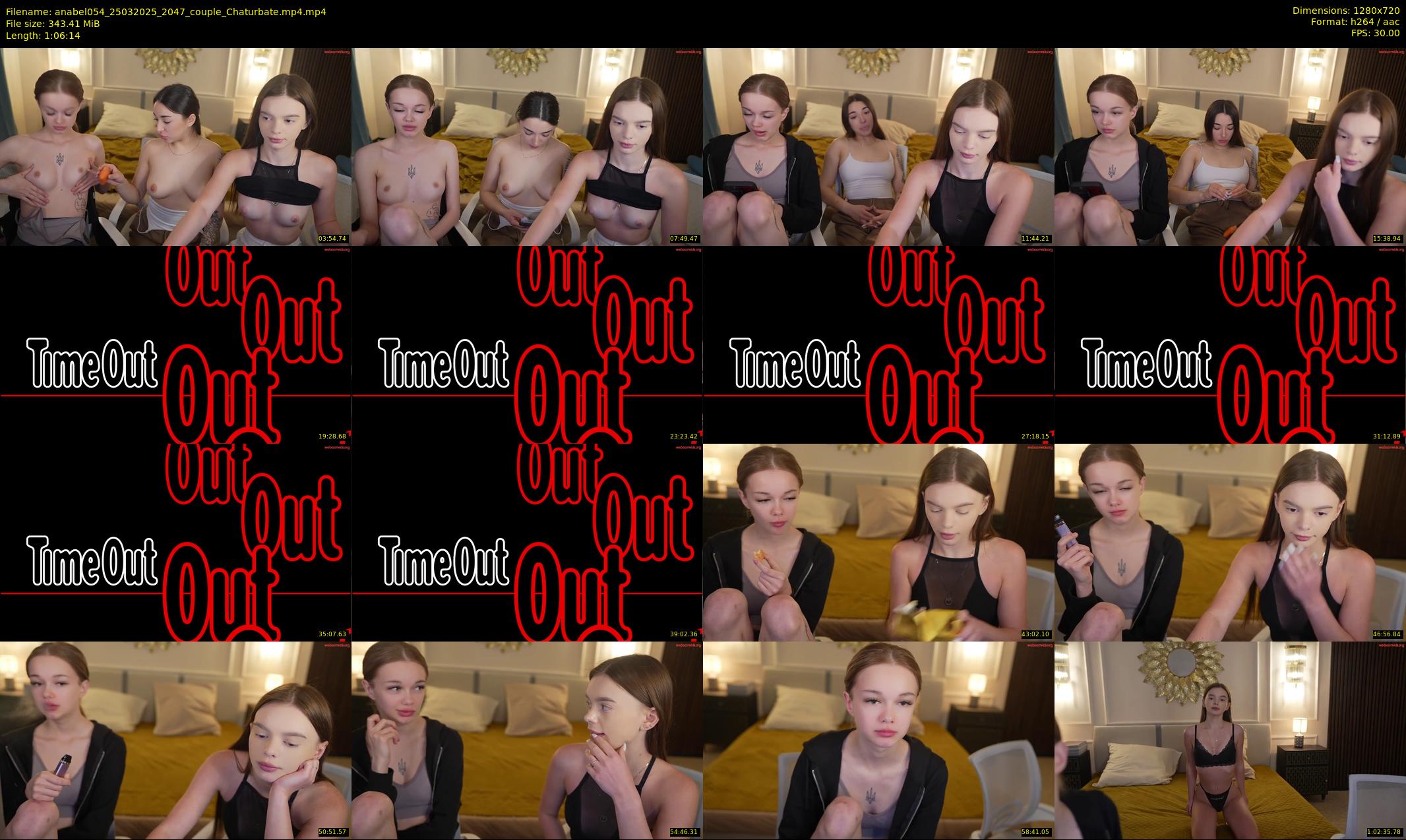 anabel054 — 67 minute Chaturbate female cam show recording, 720p, Mar 25, 2025