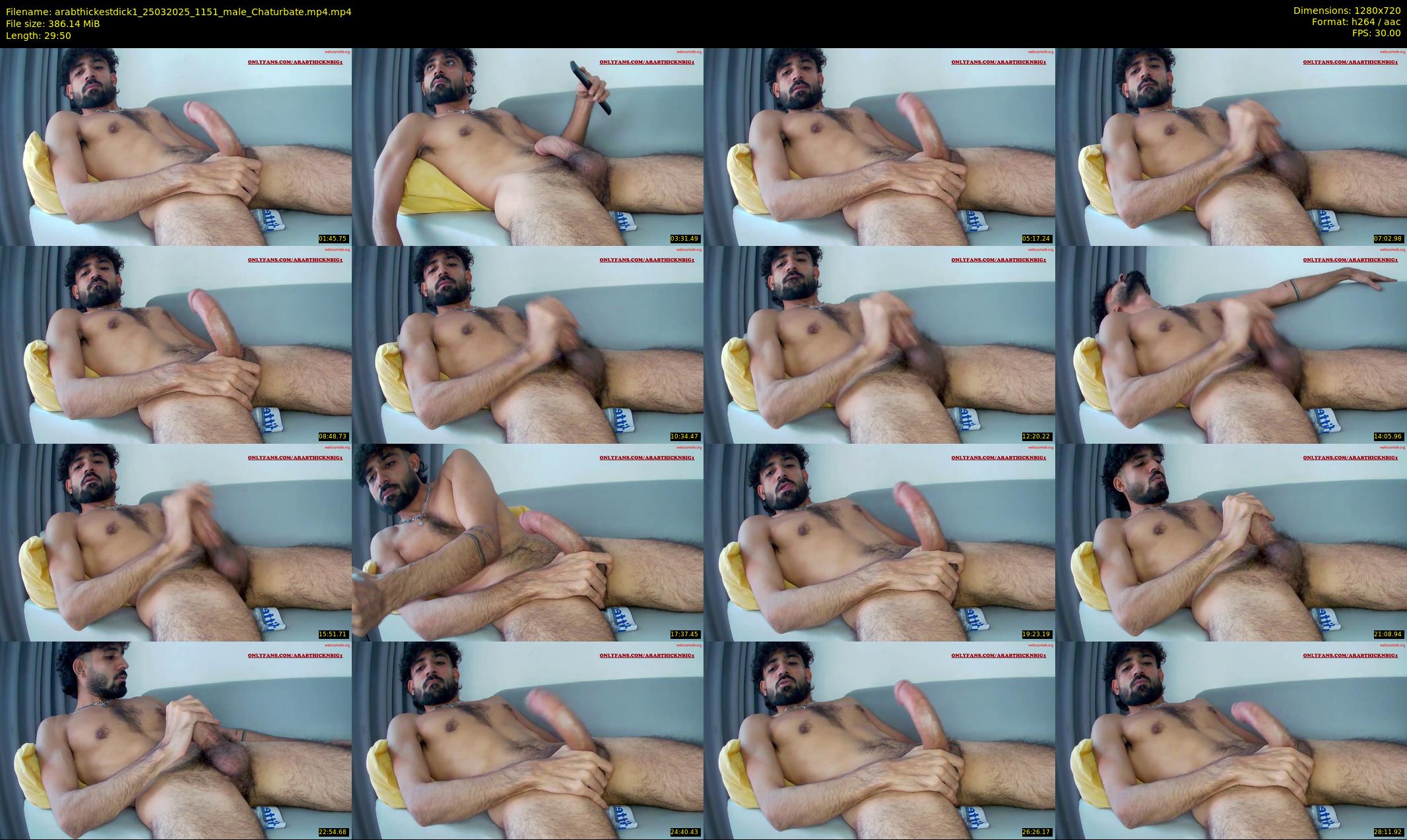 arabthickestdick1 — 30 minute Chaturbate couple cam show recording, 720p, Mar 25, 2025