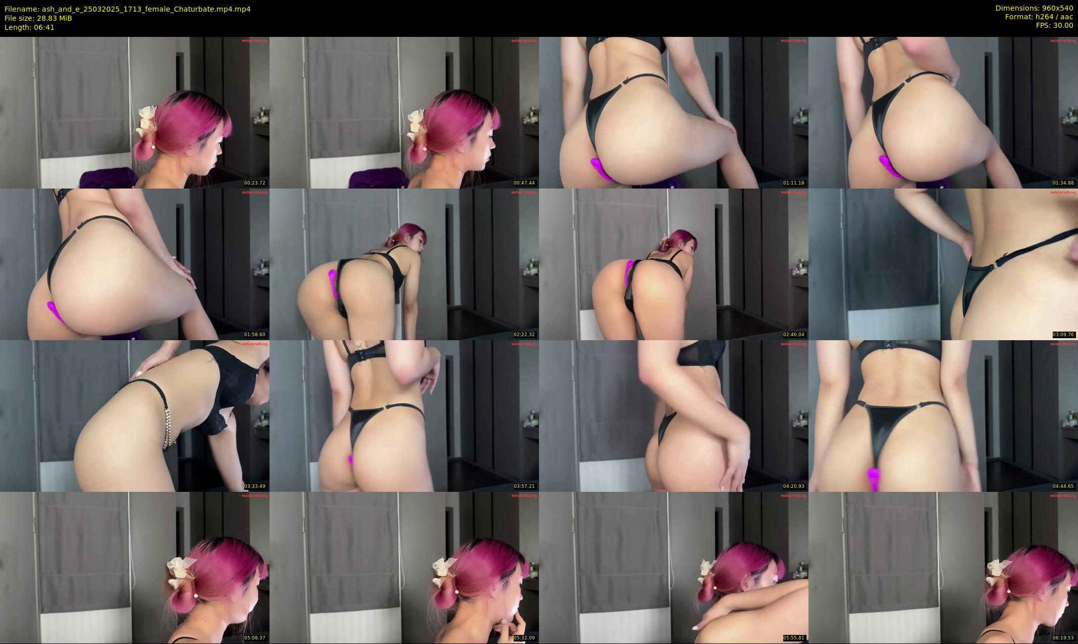 ash_and_e — 7 minute Chaturbate couple cam show recording, 480p, Mar 25, 2025