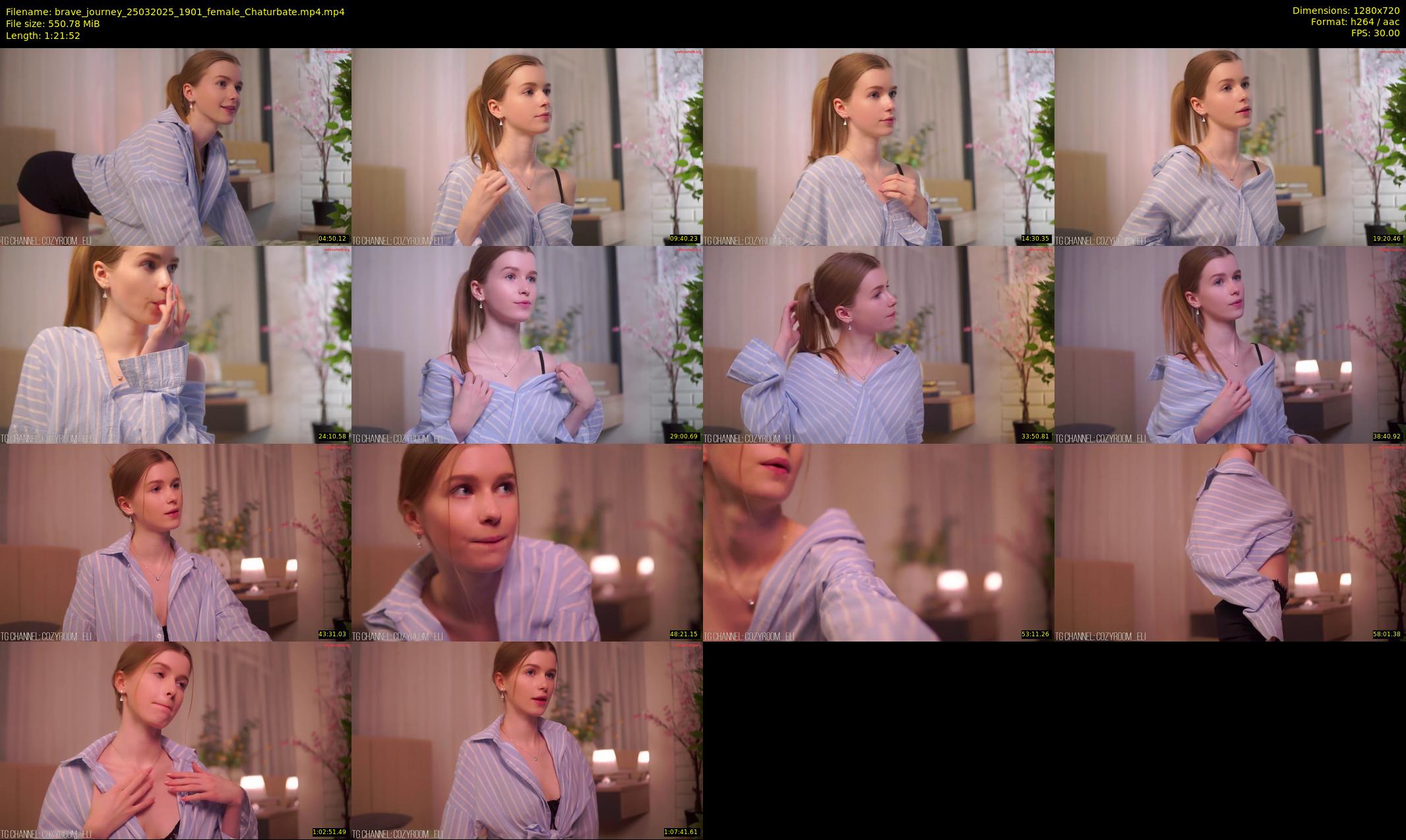 brave_journey — 82 minute Chaturbate female cam show recording, 720p, Mar 25, 2025