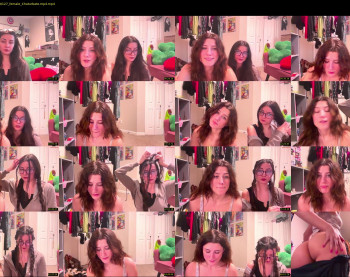 briadominick — 55 minute Chaturbate couple cam show recording, 720p, Mar 26, 2025