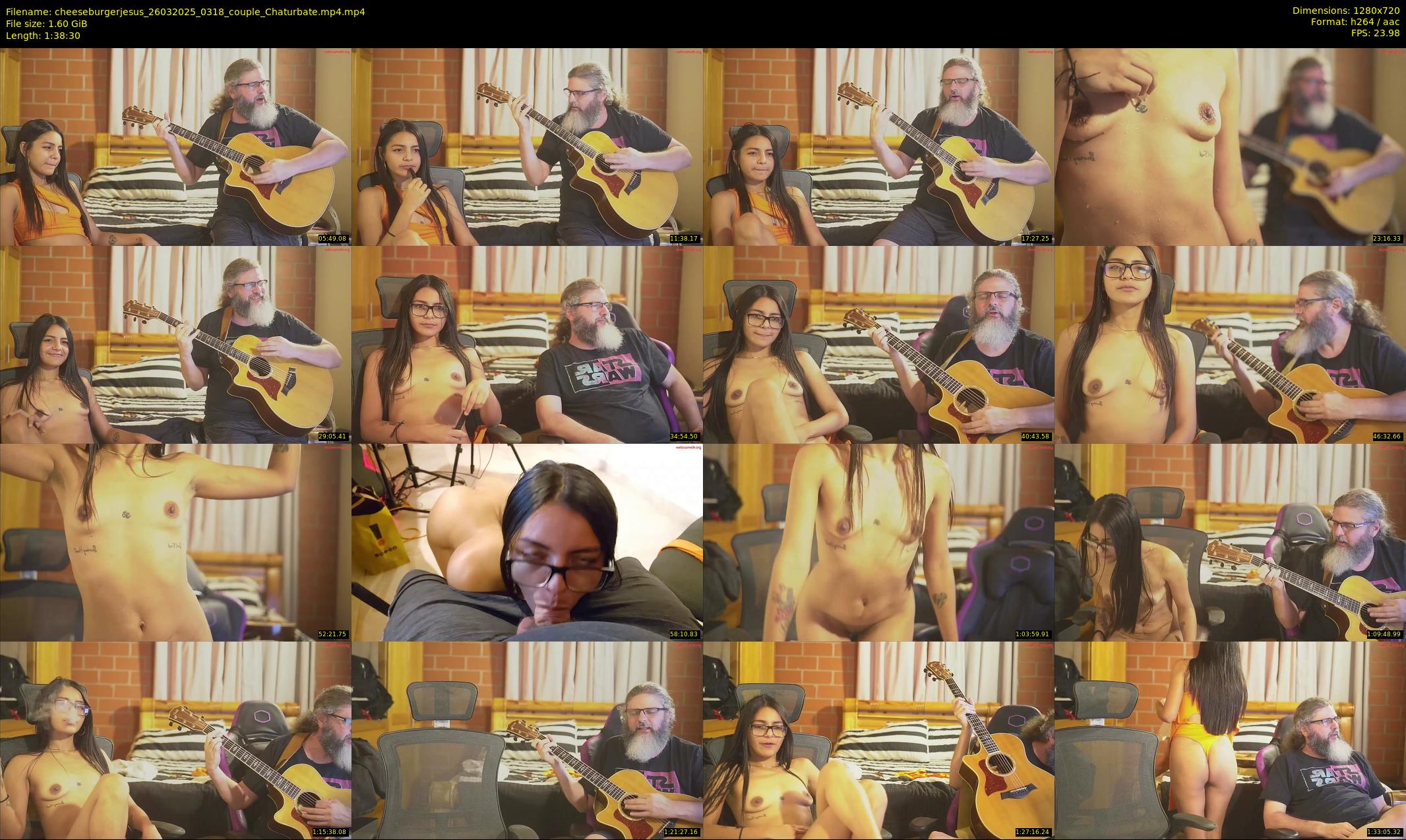 cheeseburgerjesus — 99 minute Chaturbate couple cam show recording, 720p, Mar 26, 2025