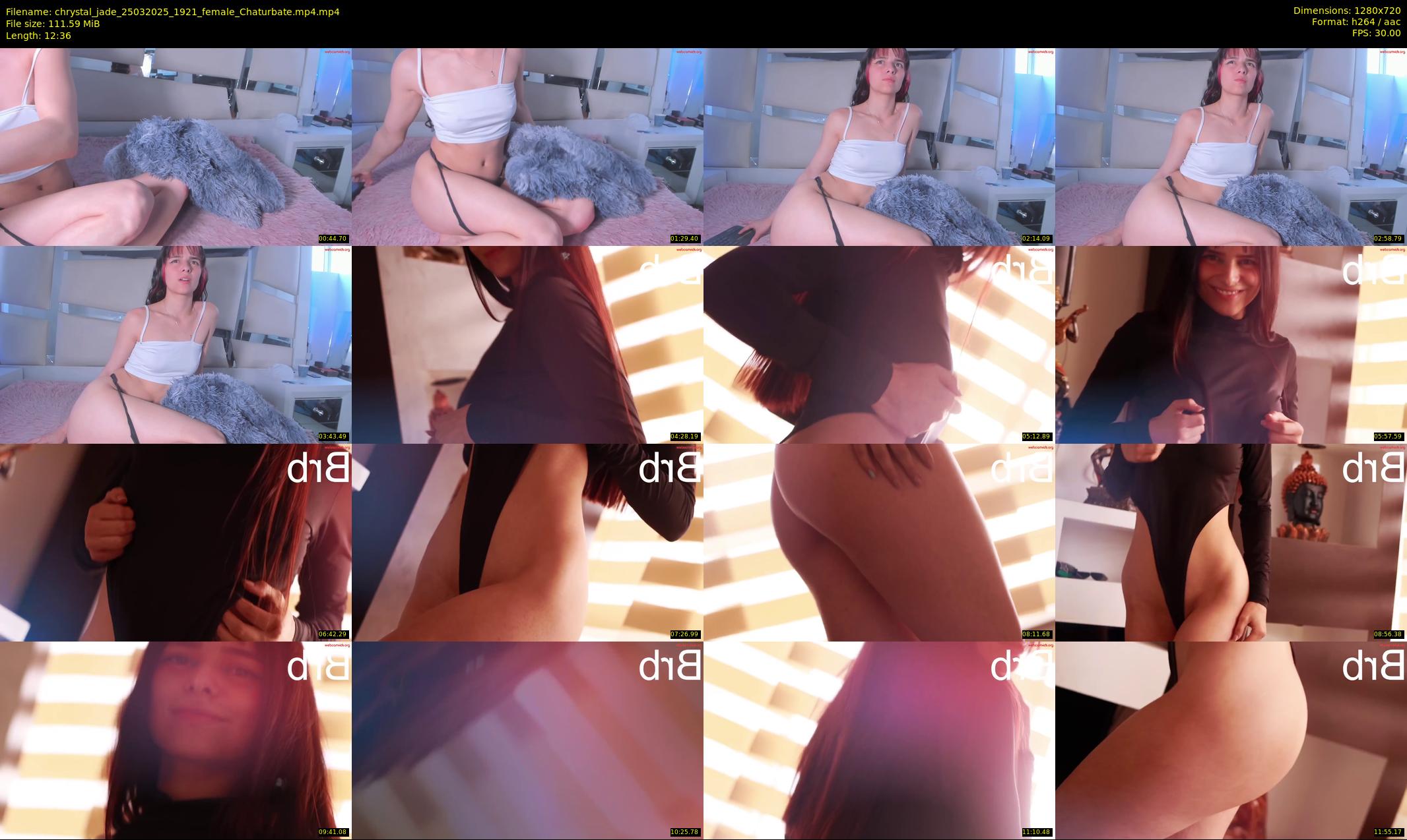 chrystal_jade — 13 minute Chaturbate female cam show recording, 720p, Mar 25, 2025
