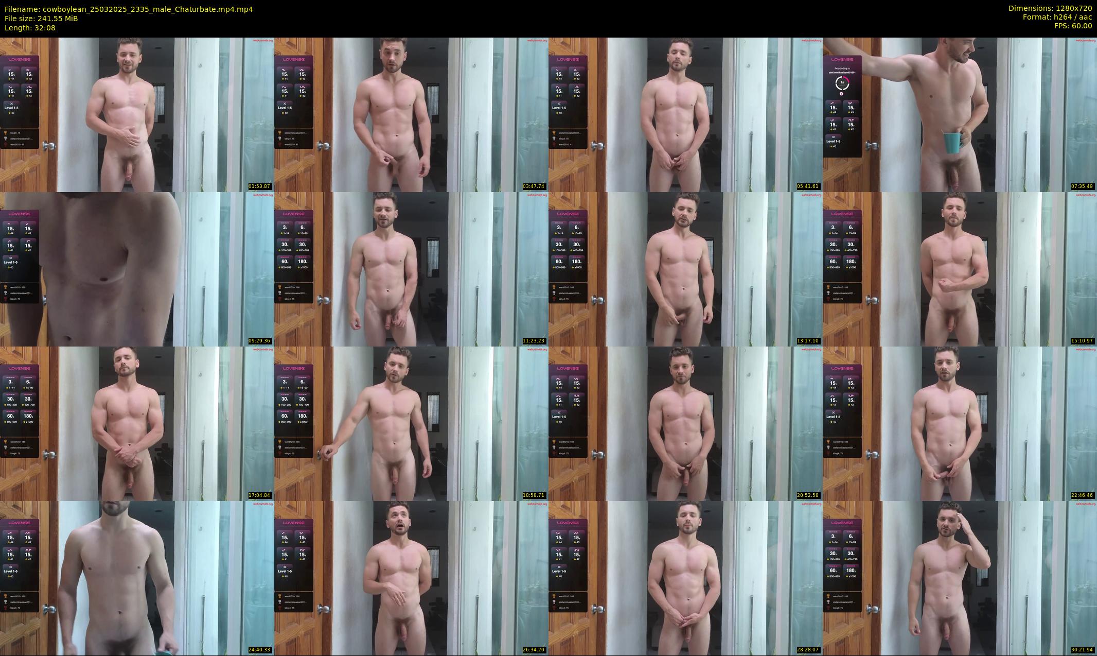 cowboylean — 33 minute Chaturbate male cam show recording, 720p, Mar 25, 2025