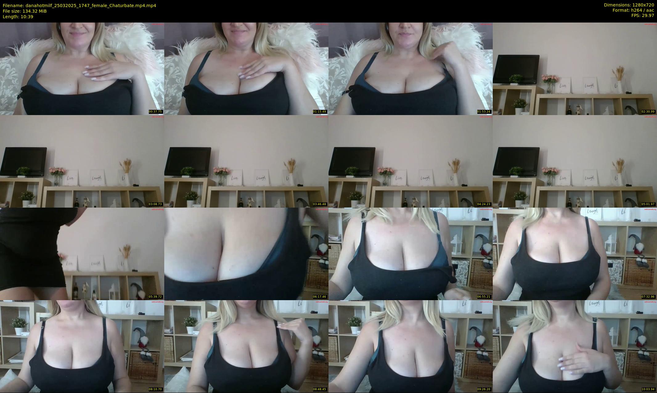 danahotmilf — 11 minute Chaturbate female cam show recording, 720p, Mar 25, 2025