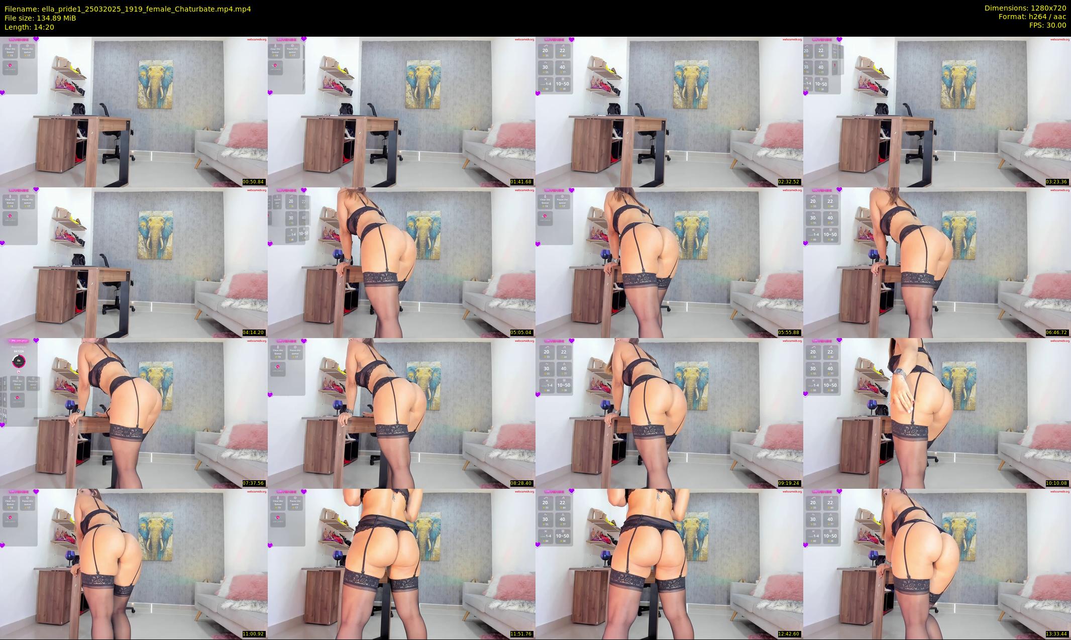 ella_pride1 — 15 minute Chaturbate female cam show recording, 720p, Mar 25, 2025