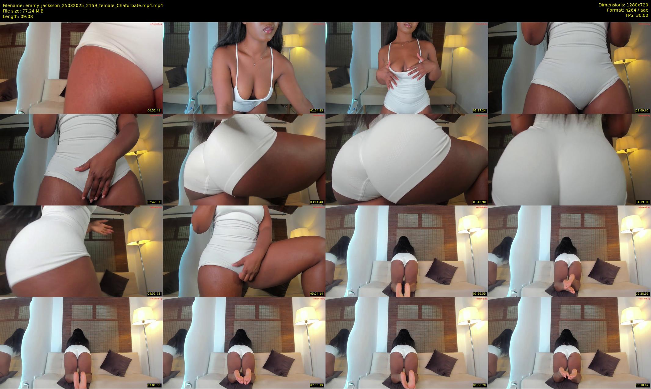 emmy_jacksson — 10 minute Chaturbate female cam show recording, 720p, Mar 25, 2025