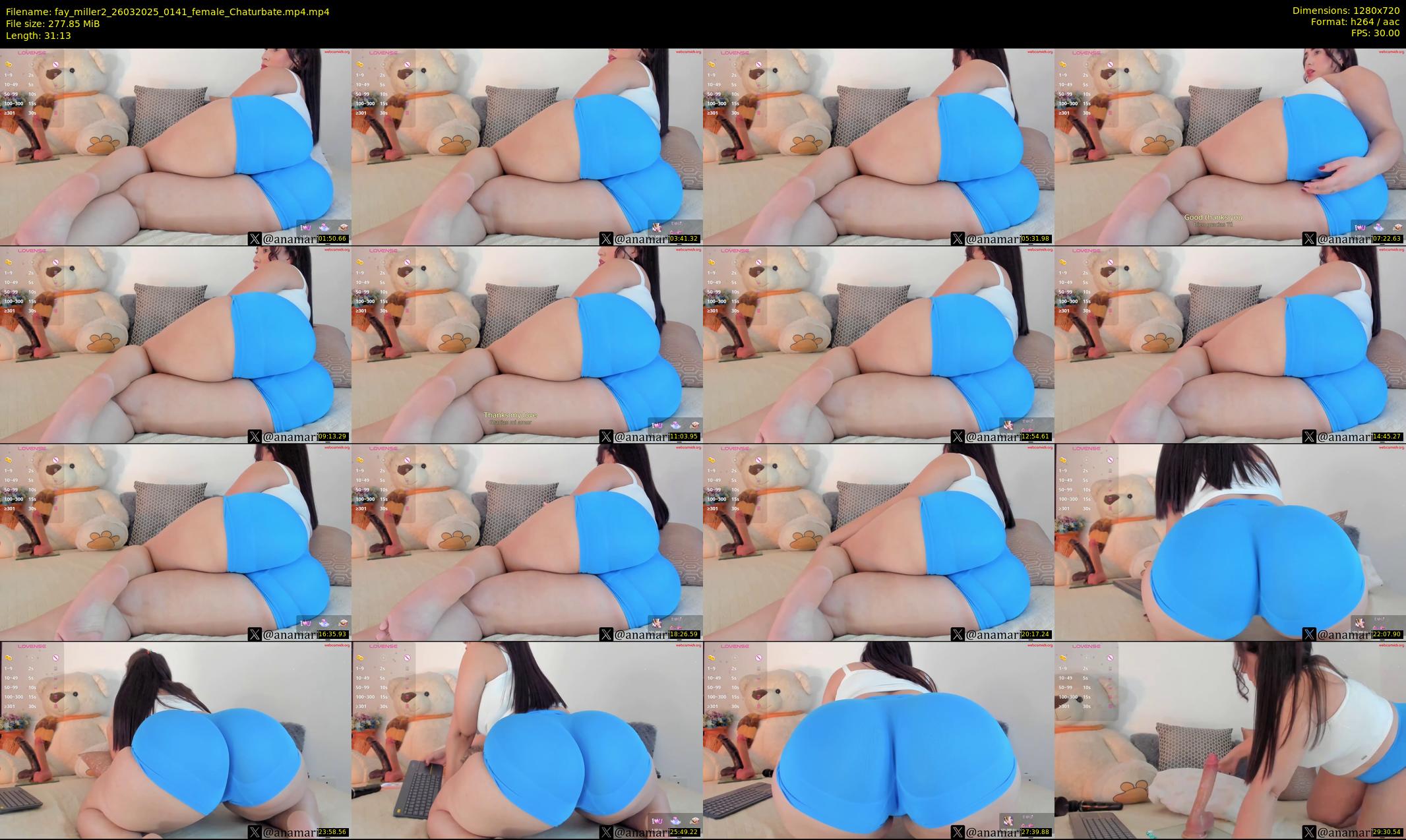 fay_miller2 — 32 minute Chaturbate female cam show recording, 720p, Mar 26, 2025