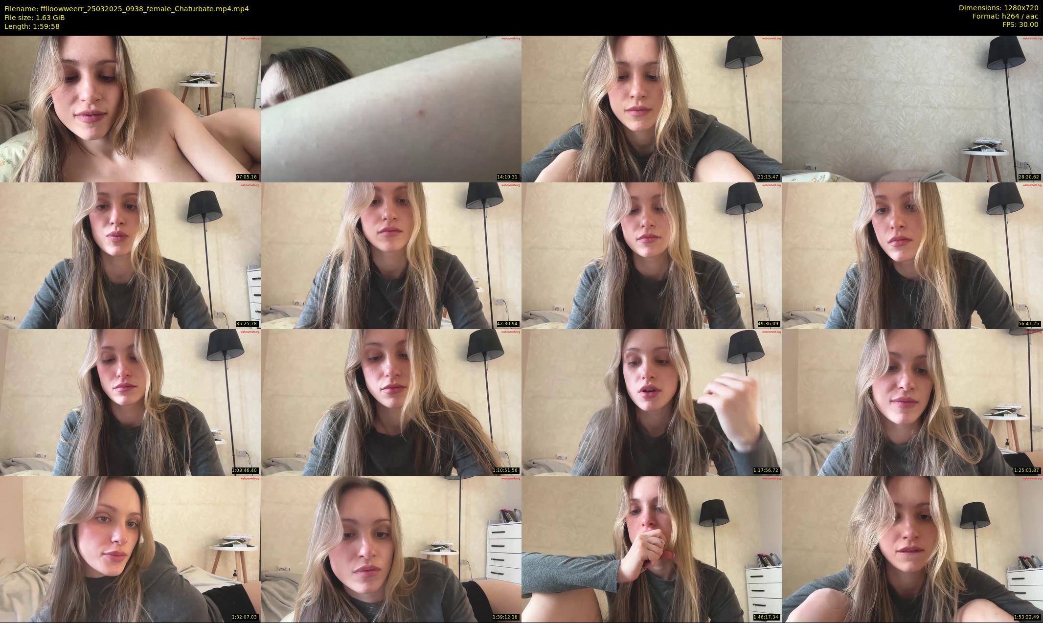 fflloowweerr — 120 minute Chaturbate couple cam show recording, 720p, Mar 25, 2025