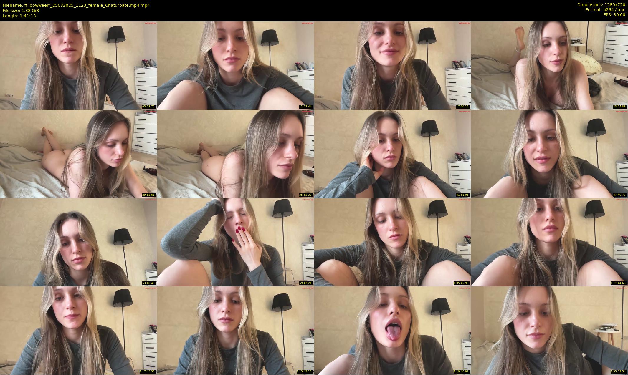 fflloowweerr — 102 minute Chaturbate couple cam show recording, 720p, Mar 25, 2025