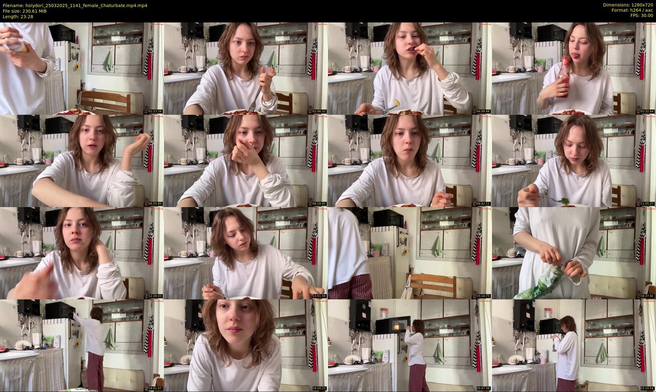 holydori — 24 minute Chaturbate female cam show recording, 720p, Mar 25, 2025