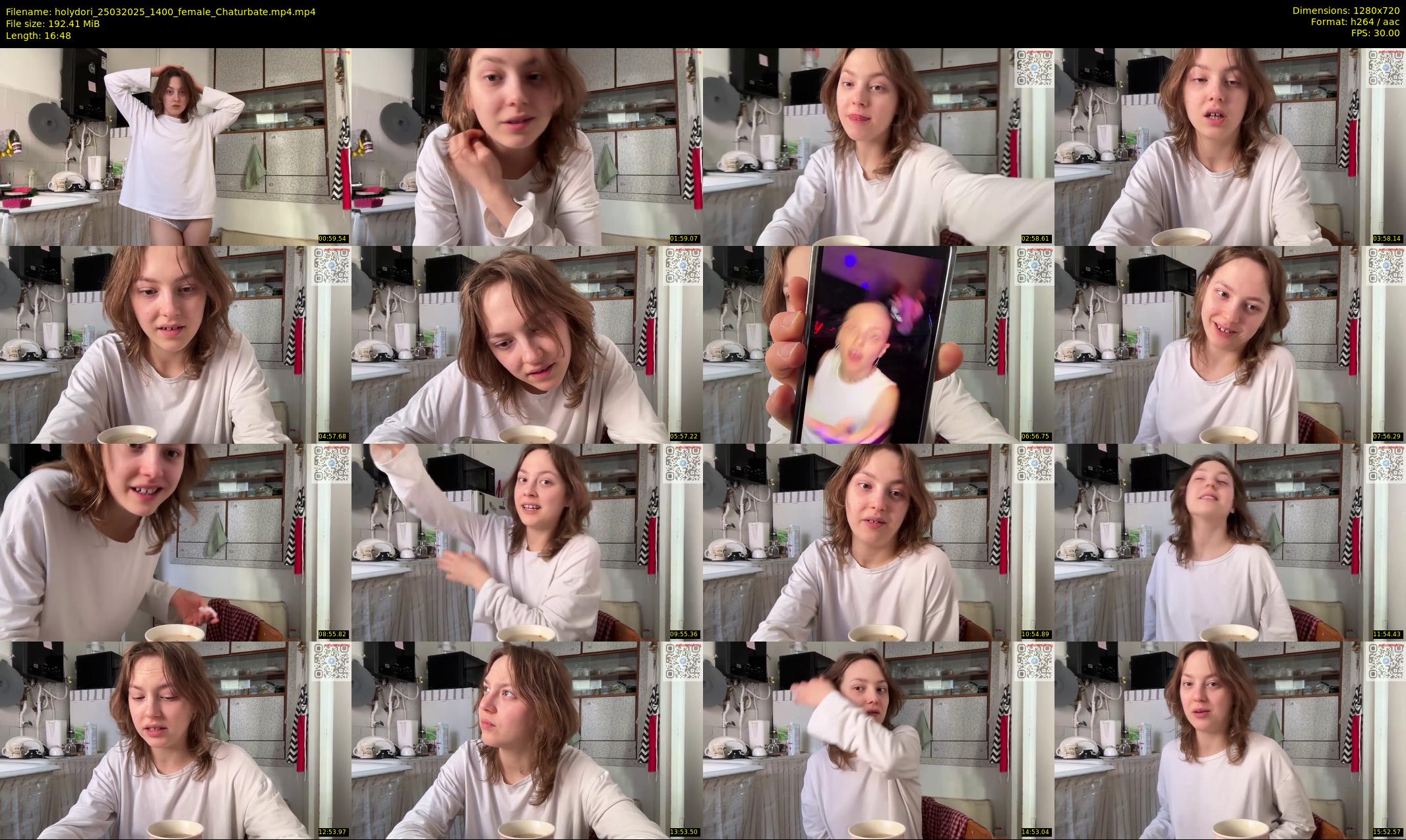 holydori — 17 minute Chaturbate female cam show recording, 720p, Mar 25, 2025
