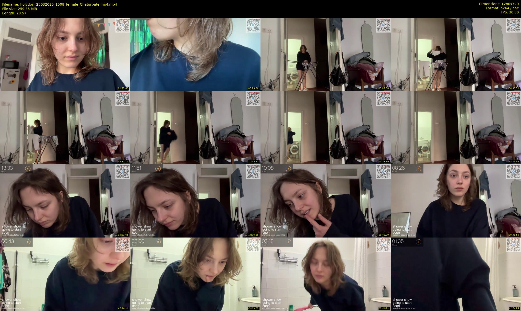 holydori — 29 minute Chaturbate female cam show recording, 720p, Mar 25, 2025