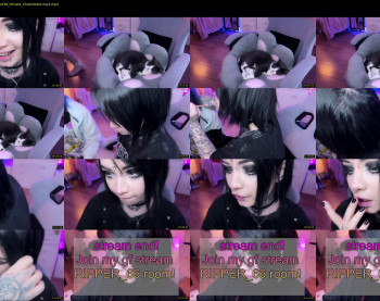 i_died_again — 29 minute Chaturbate female cam show recording, 720p, Mar 25, 2025